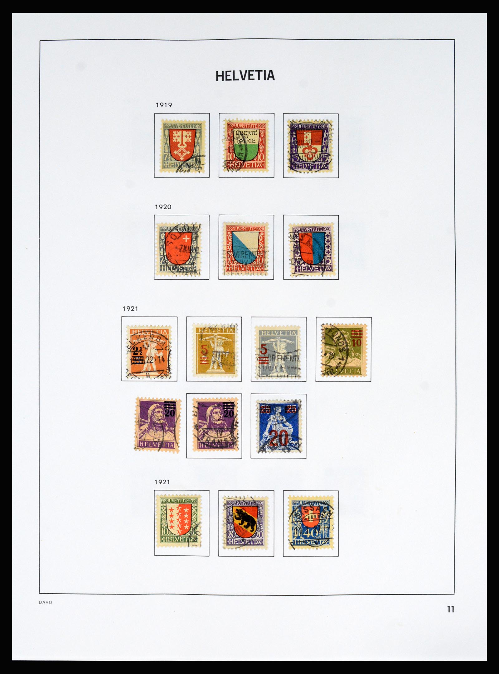 37157 017 - Postzegelverzameling 37157 Zwitserland 1843-1996.