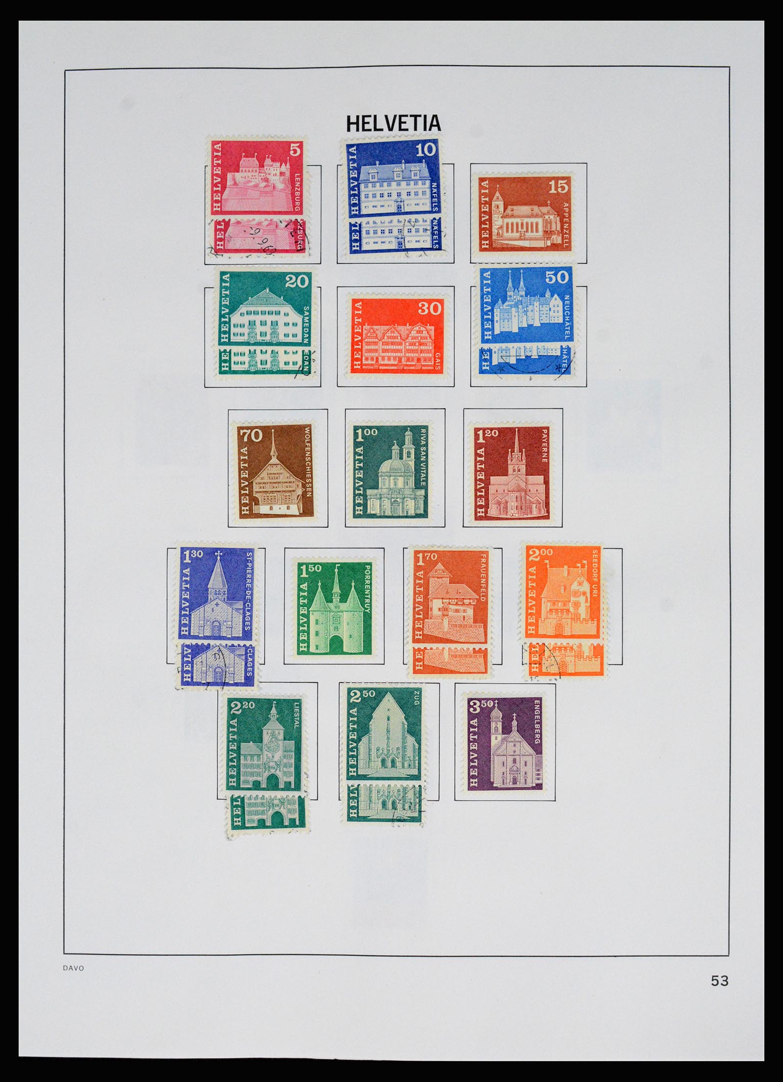 37157 061 - Stamp collection 37157 Switzerland 1843-1996.