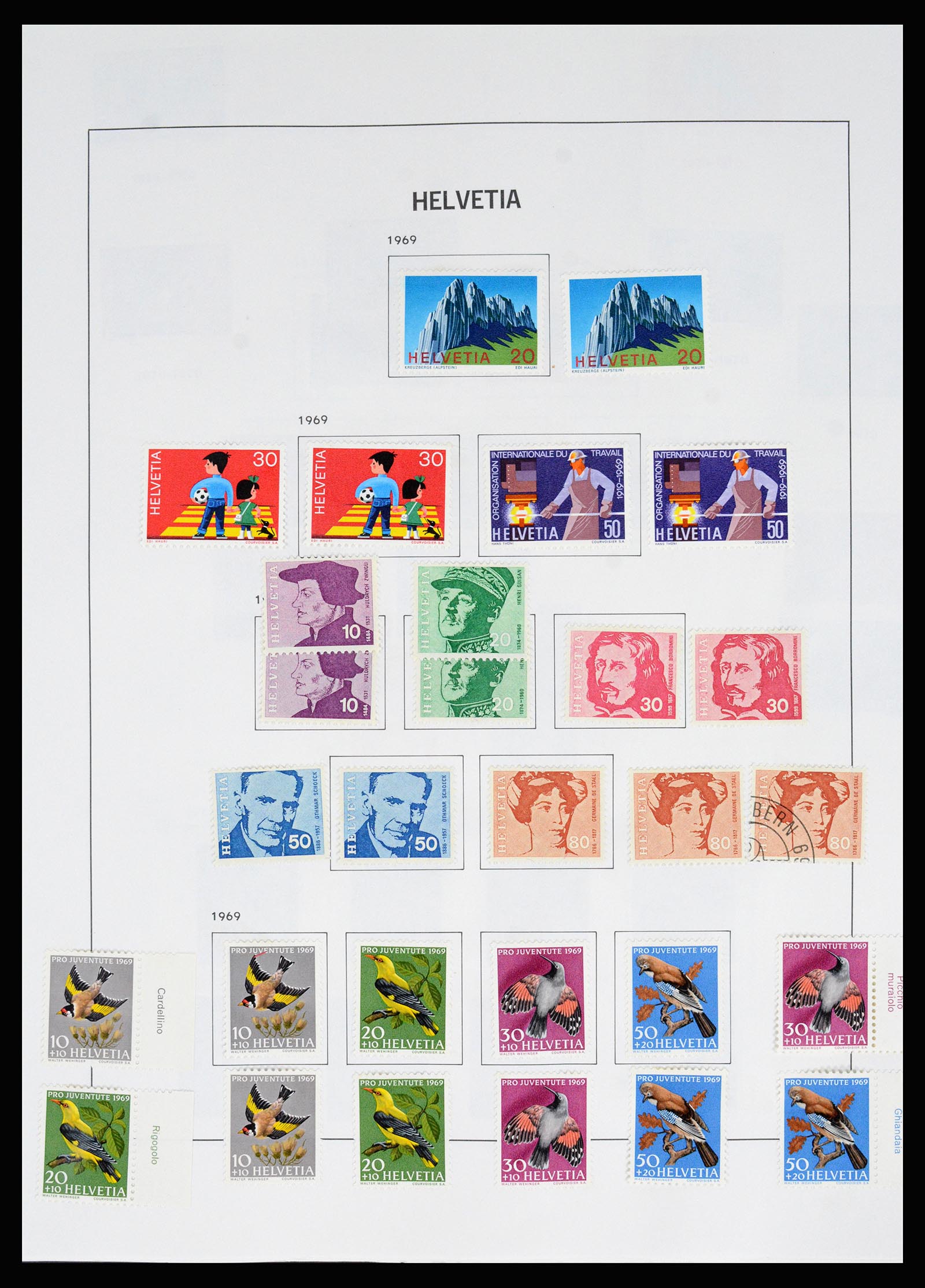 37157 067 - Stamp collection 37157 Switzerland 1843-1996.