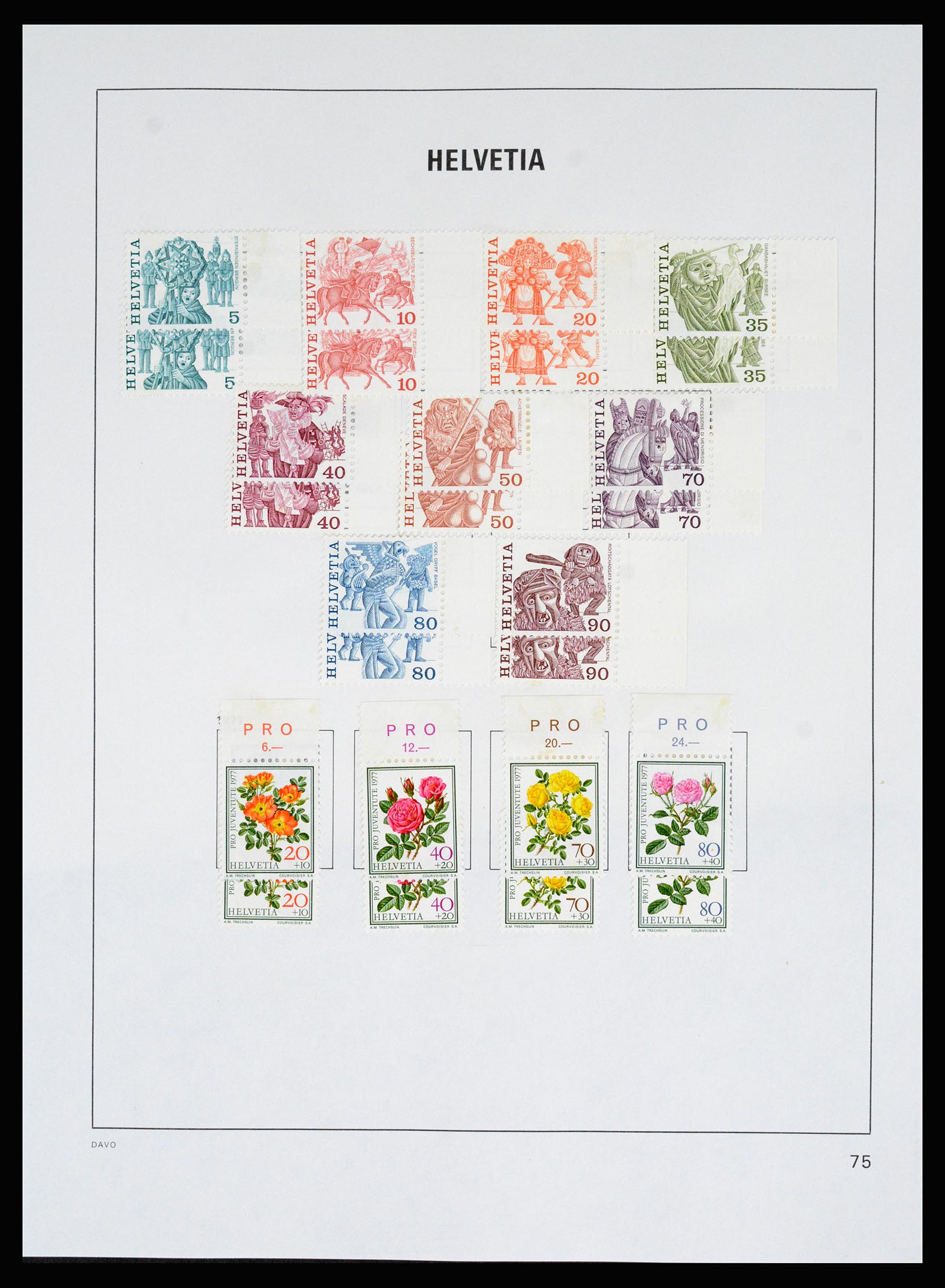 37157 083 - Stamp collection 37157 Switzerland 1843-1996.