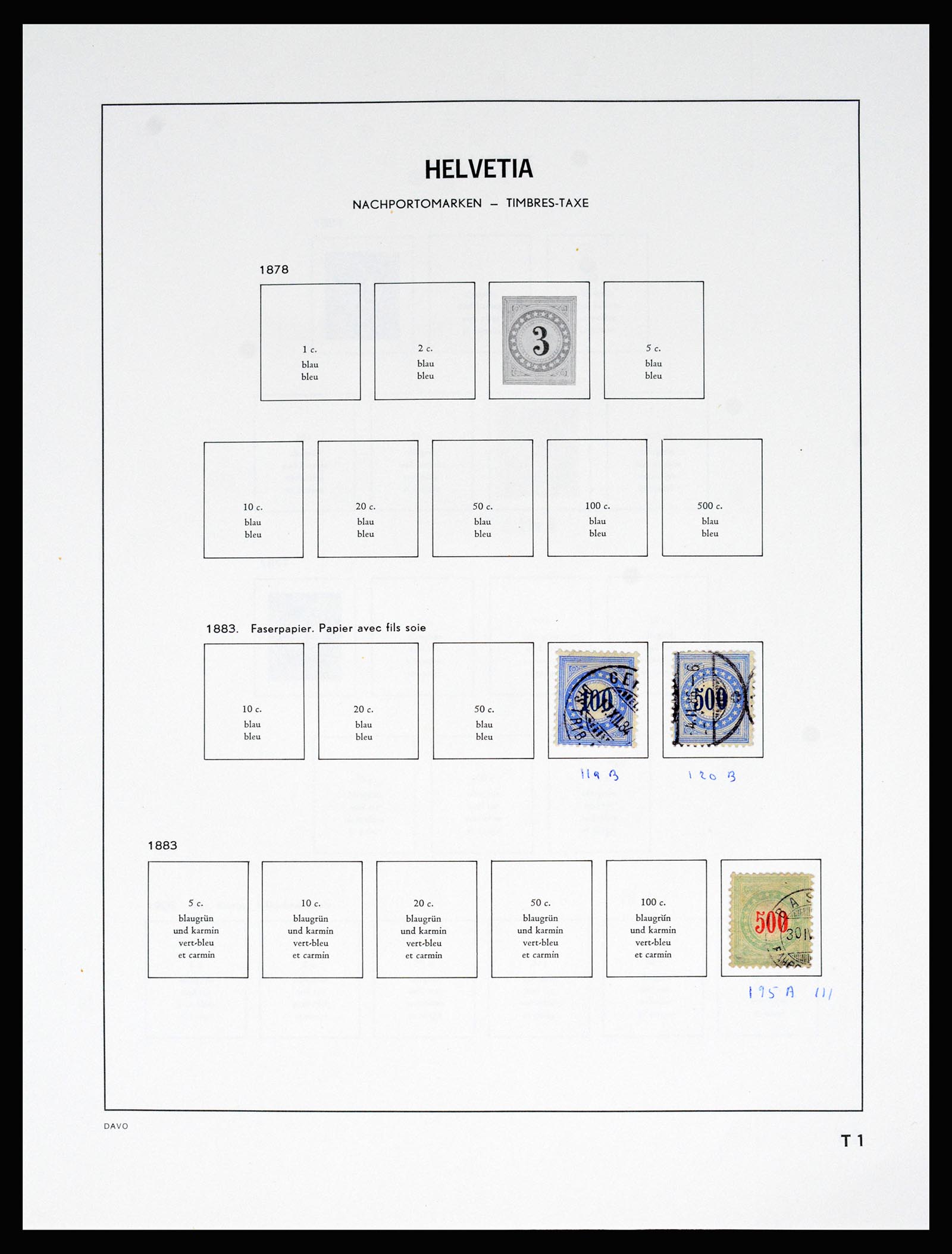 37157 162 - Stamp collection 37157 Switzerland 1843-1996.