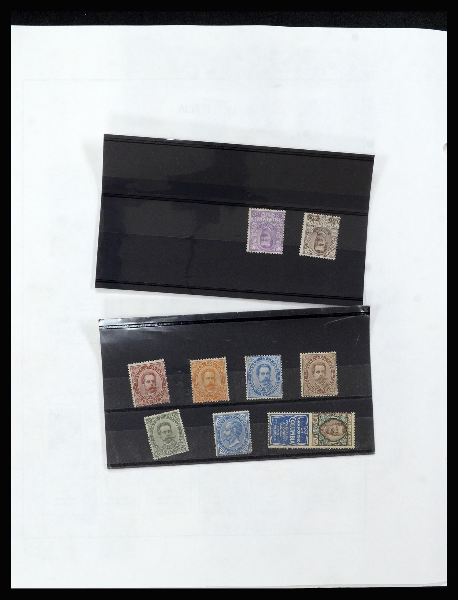 37158 006 - Postzegelverzameling 37158 Italië 1862-1955.