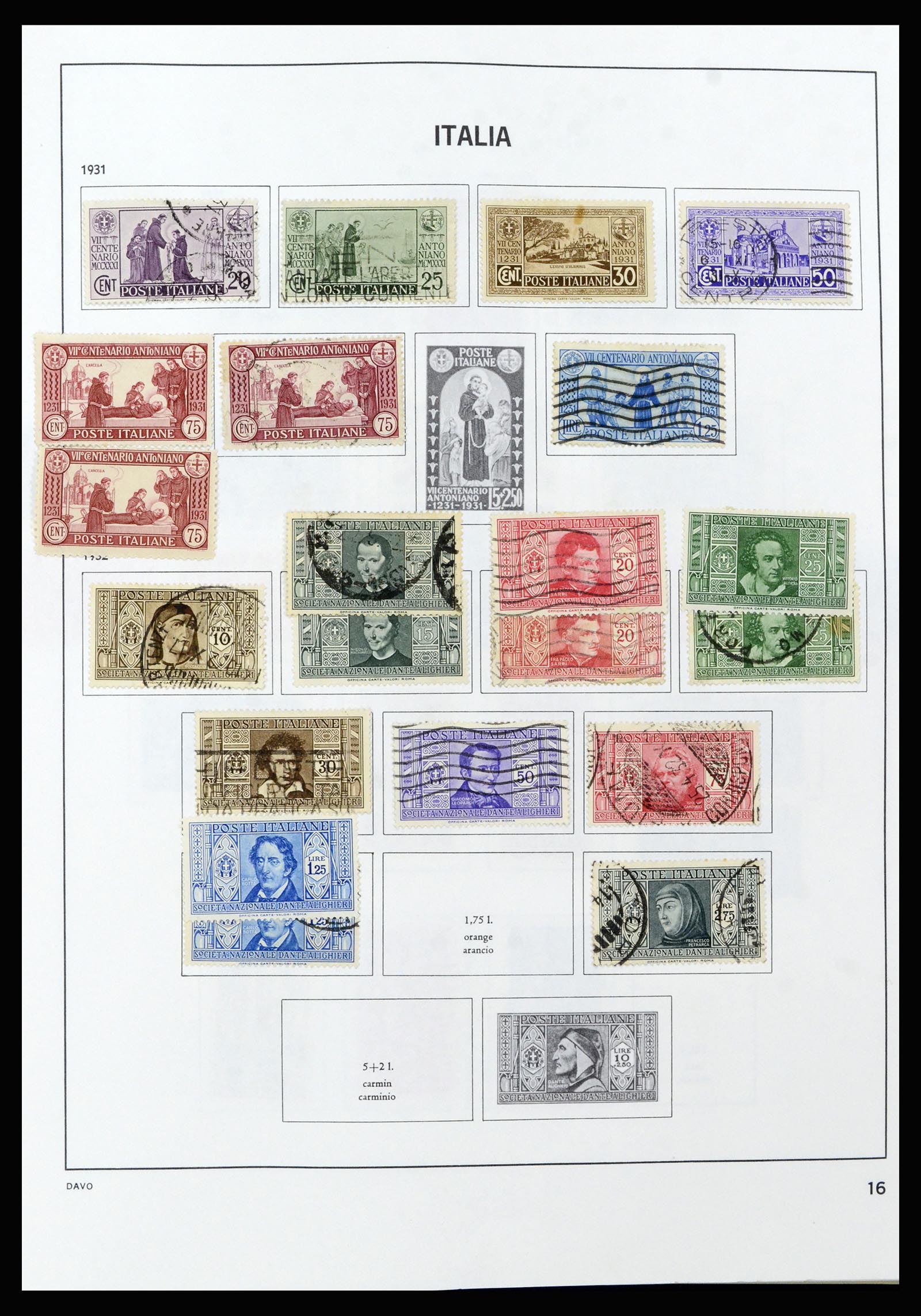 37158 018 - Postzegelverzameling 37158 Italië 1862-1955.
