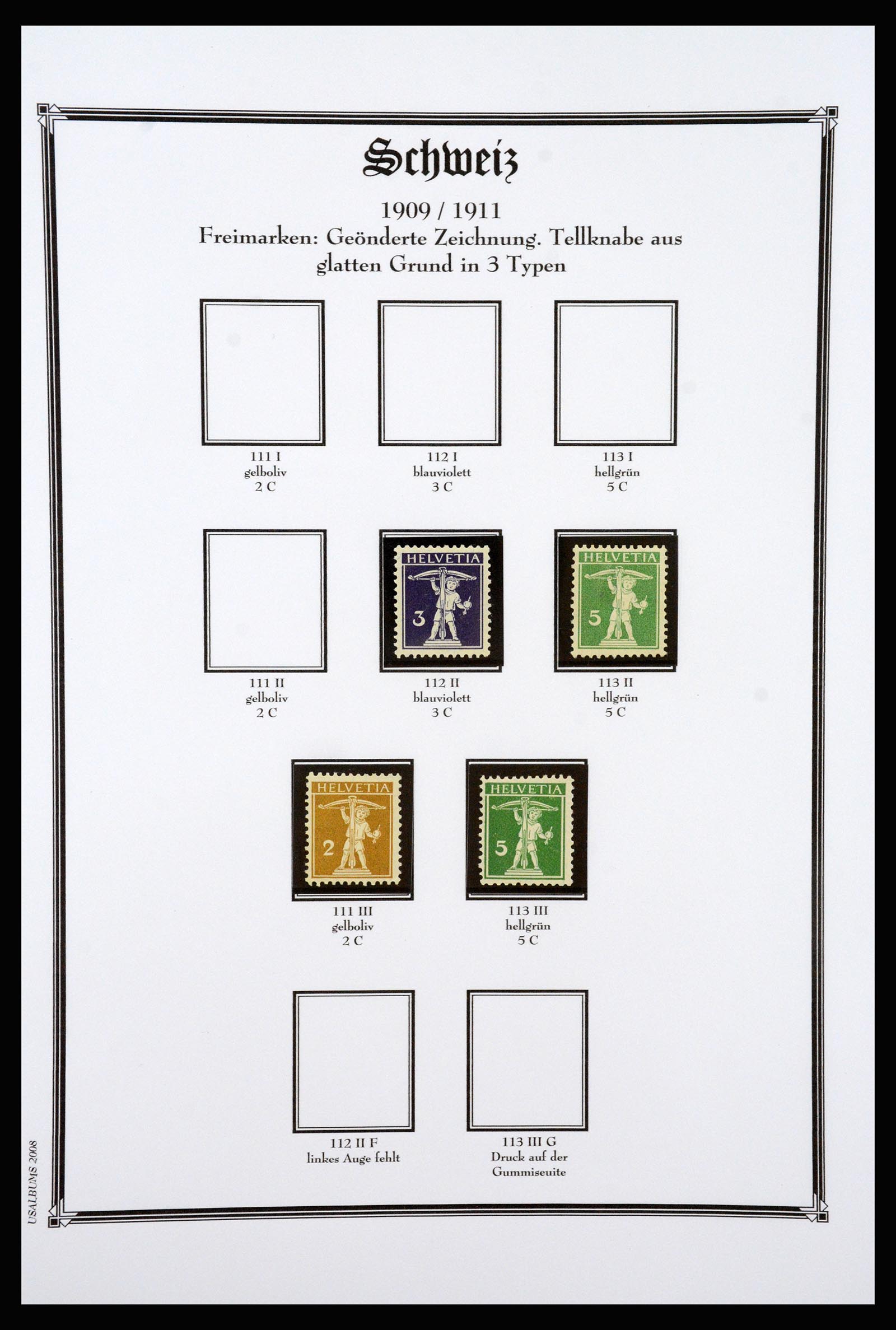 37159 027 - Postzegelverzameling 37159 Zwitserland 1862-2000.