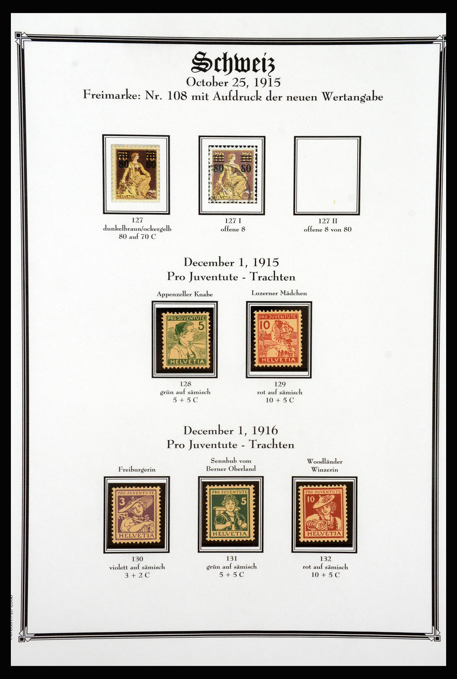 37159 031 - Postzegelverzameling 37159 Zwitserland 1862-2000.
