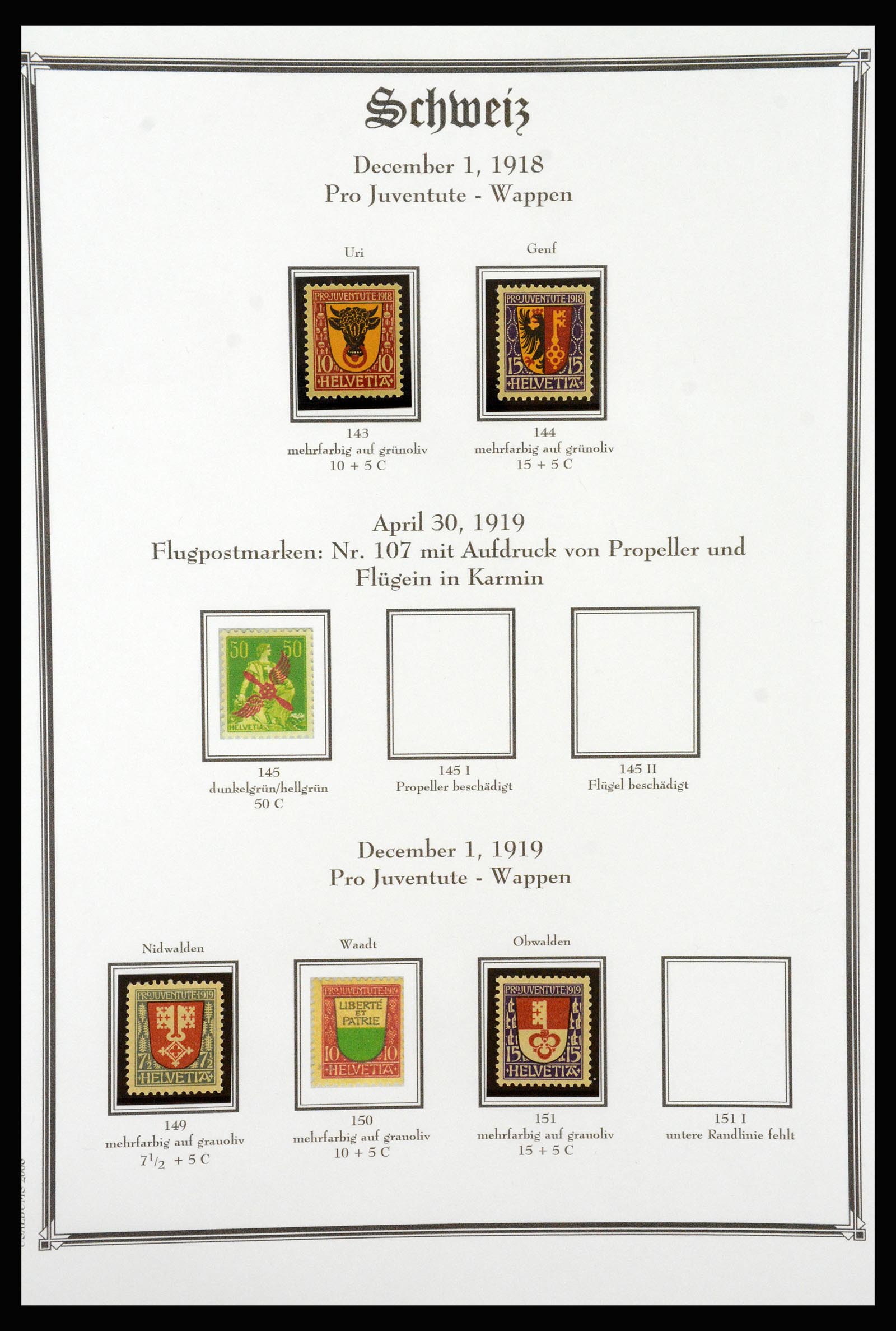 37159 034 - Postzegelverzameling 37159 Zwitserland 1862-2000.