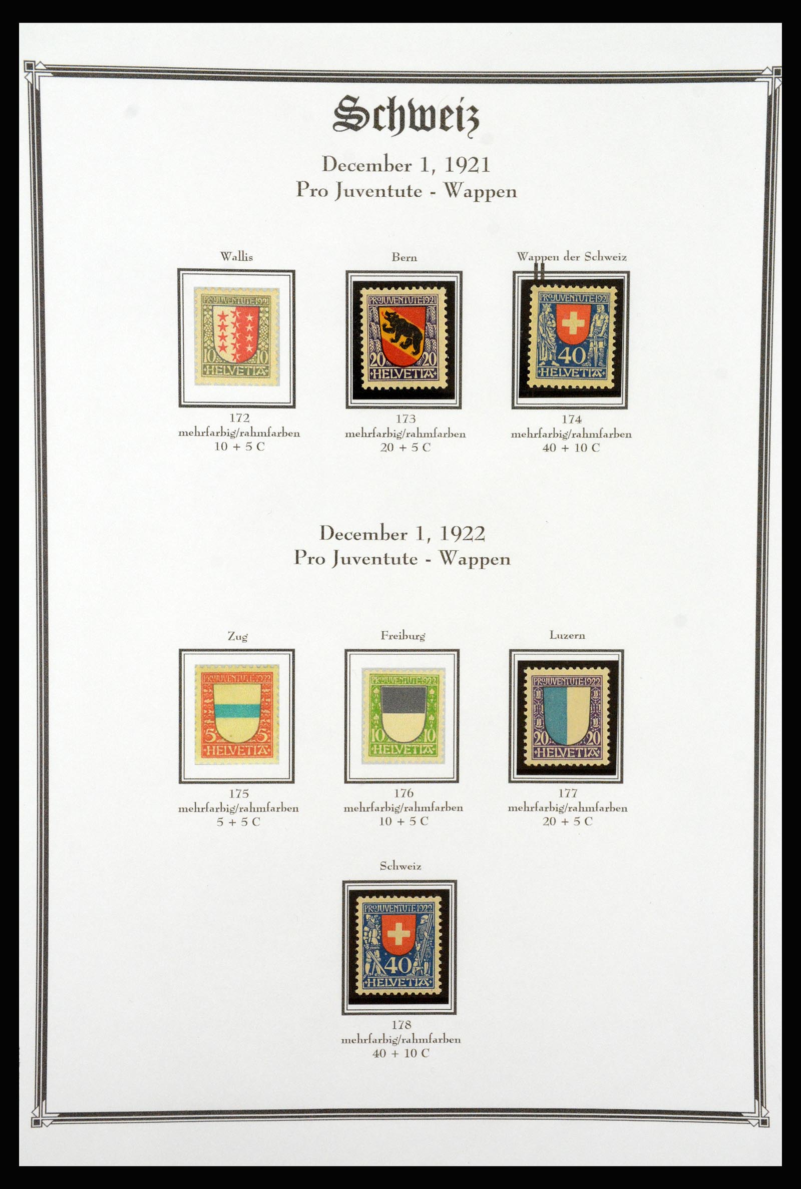 37159 037 - Postzegelverzameling 37159 Zwitserland 1862-2000.
