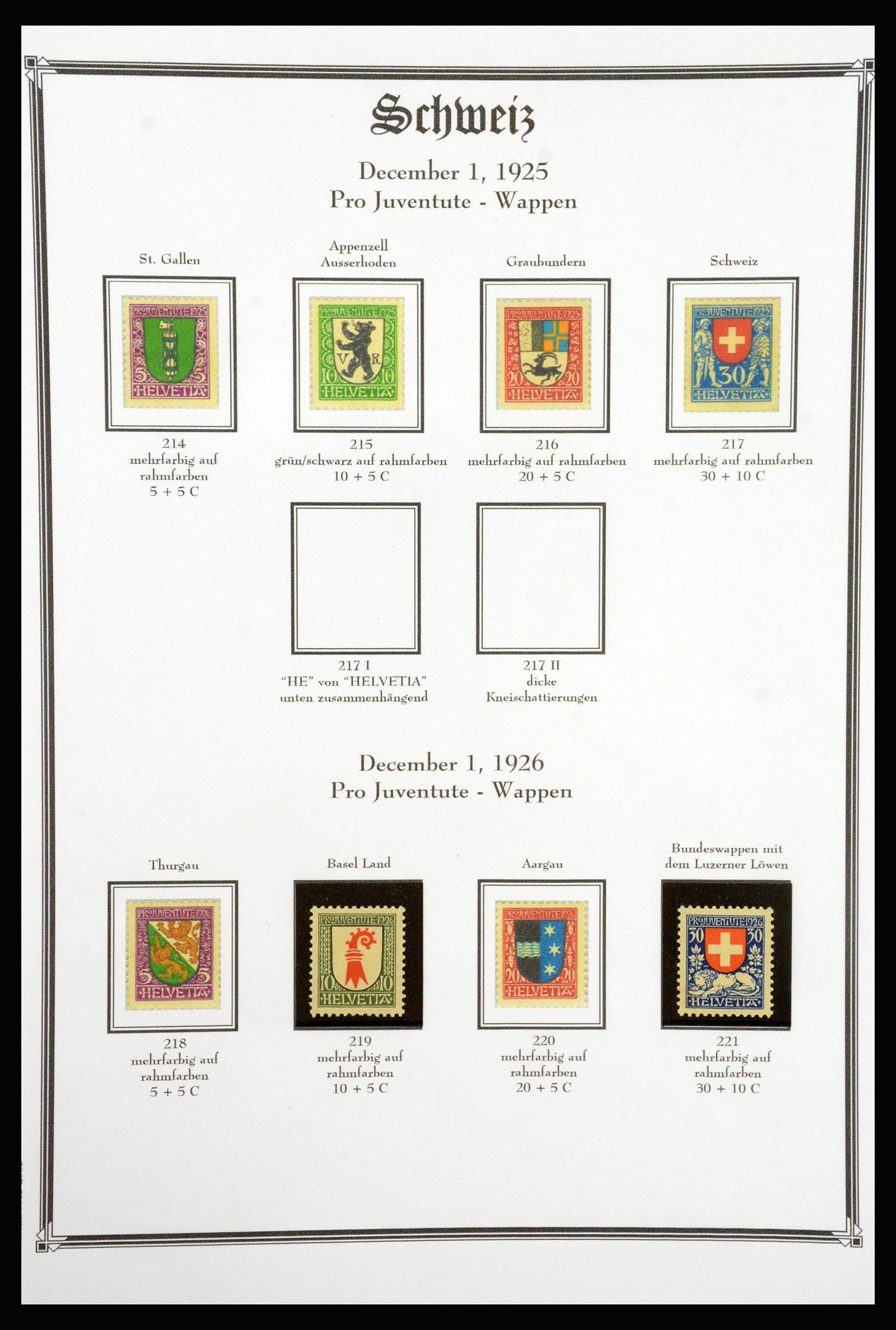 37159 042 - Postzegelverzameling 37159 Zwitserland 1862-2000.