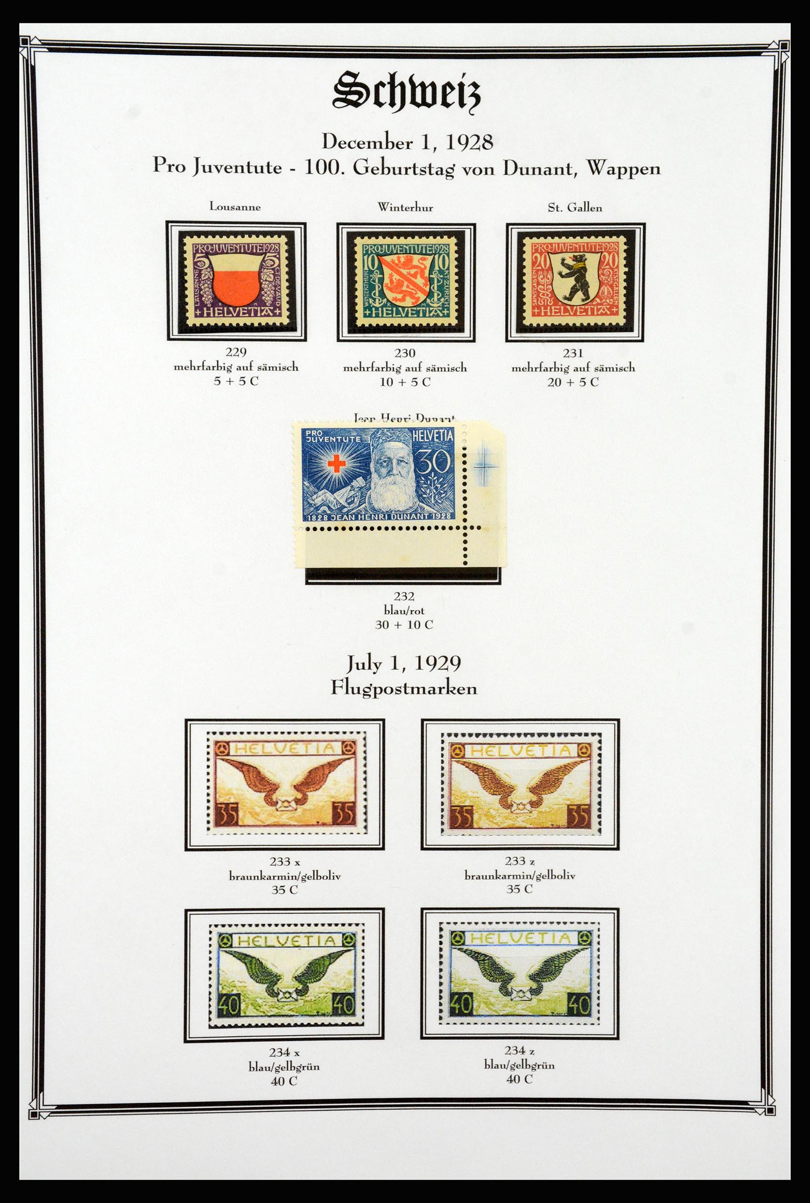 37159 044 - Postzegelverzameling 37159 Zwitserland 1862-2000.