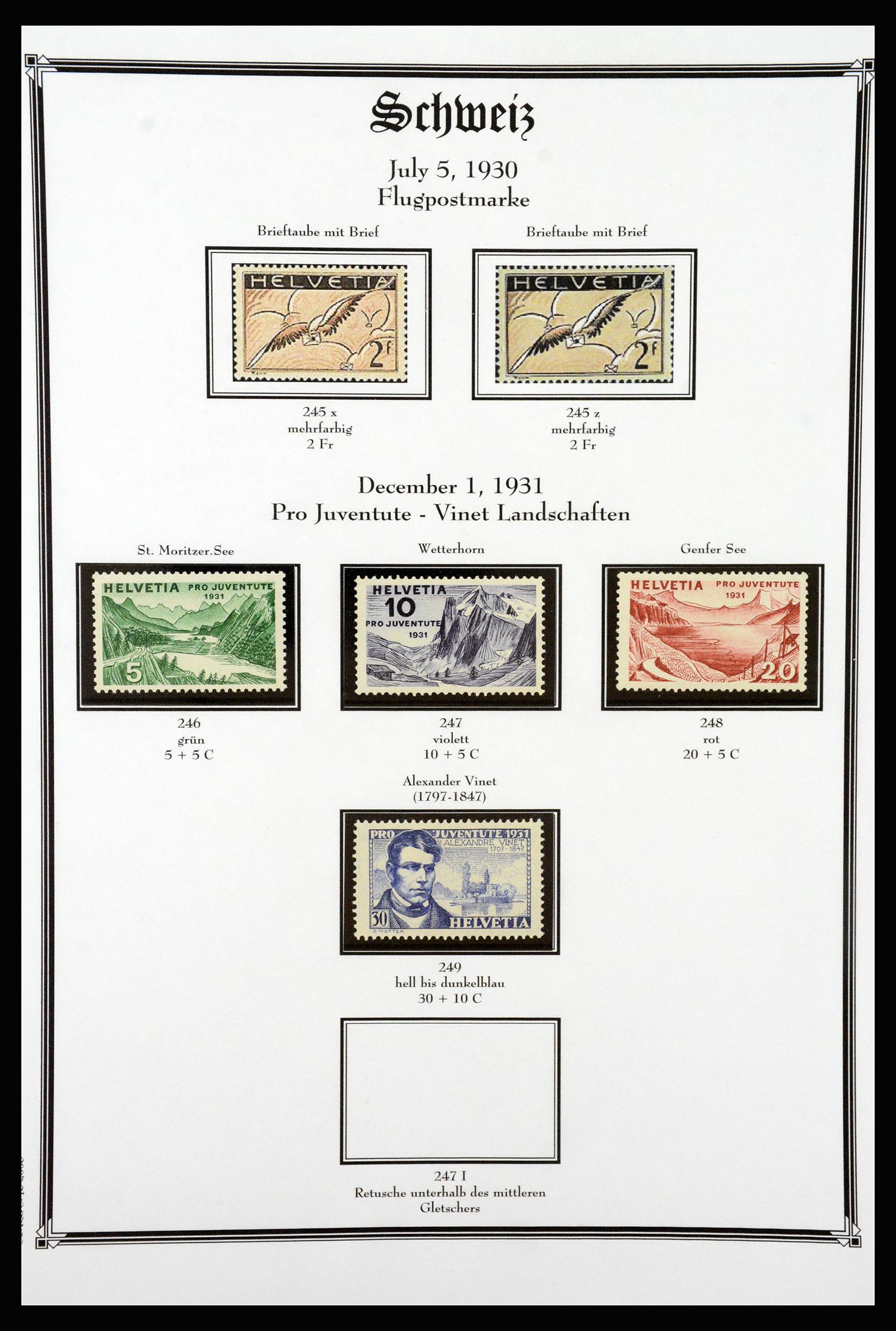 37159 047 - Postzegelverzameling 37159 Zwitserland 1862-2000.