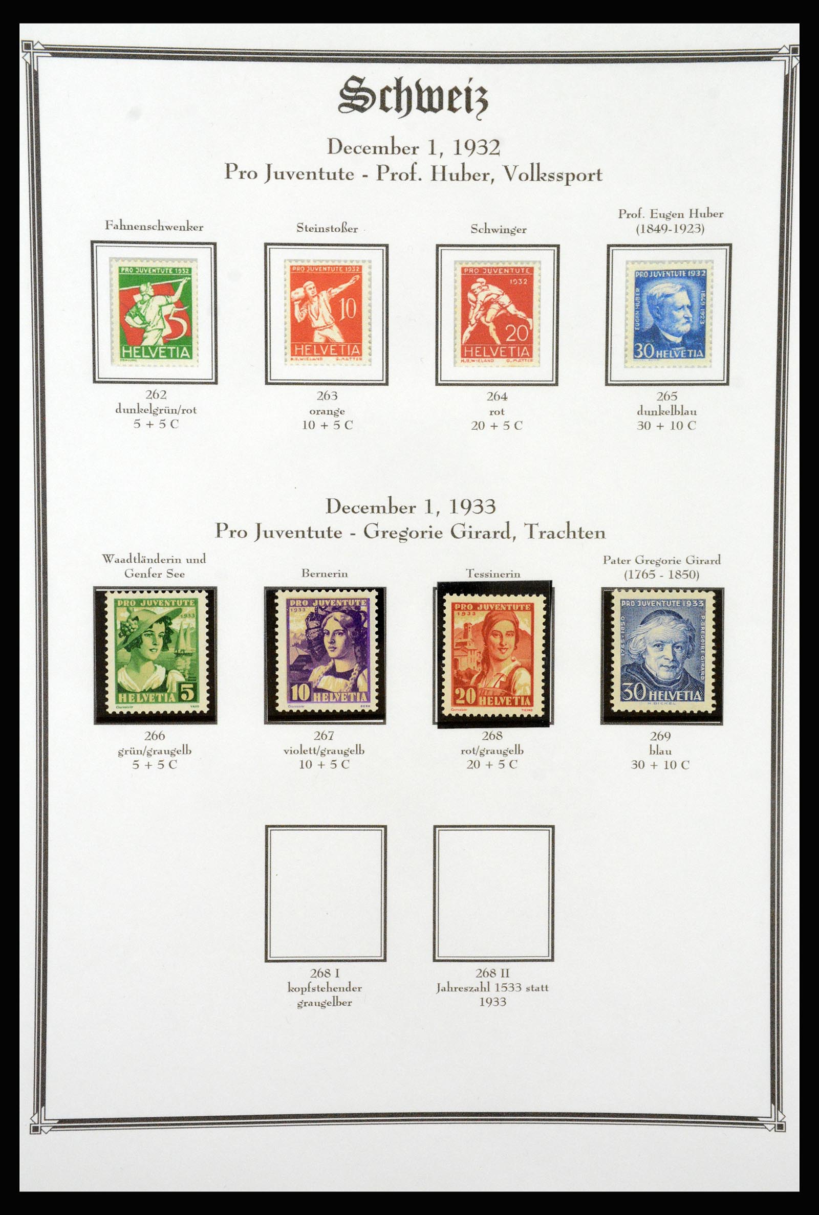 37159 050 - Postzegelverzameling 37159 Zwitserland 1862-2000.