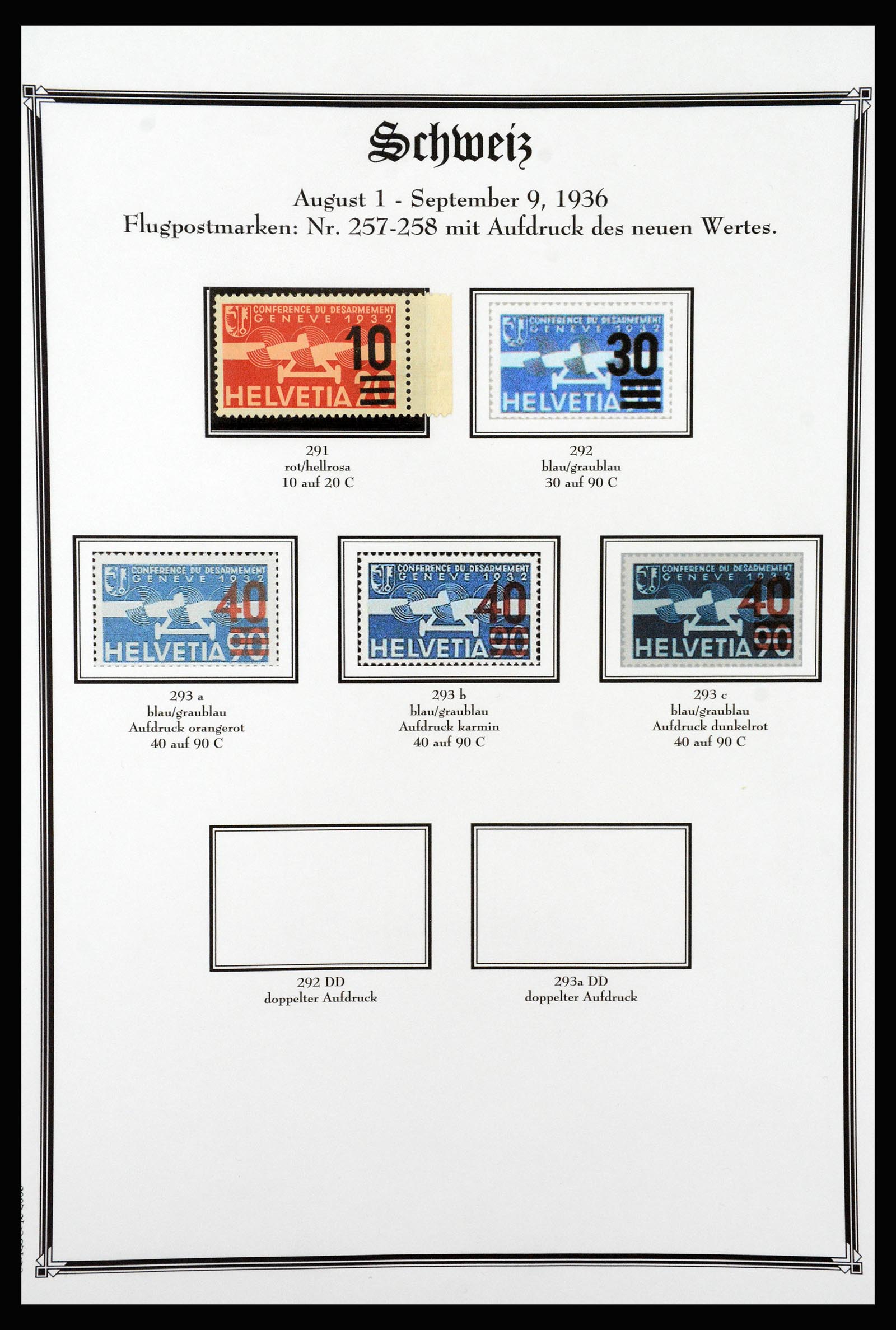 37159 053 - Postzegelverzameling 37159 Zwitserland 1862-2000.