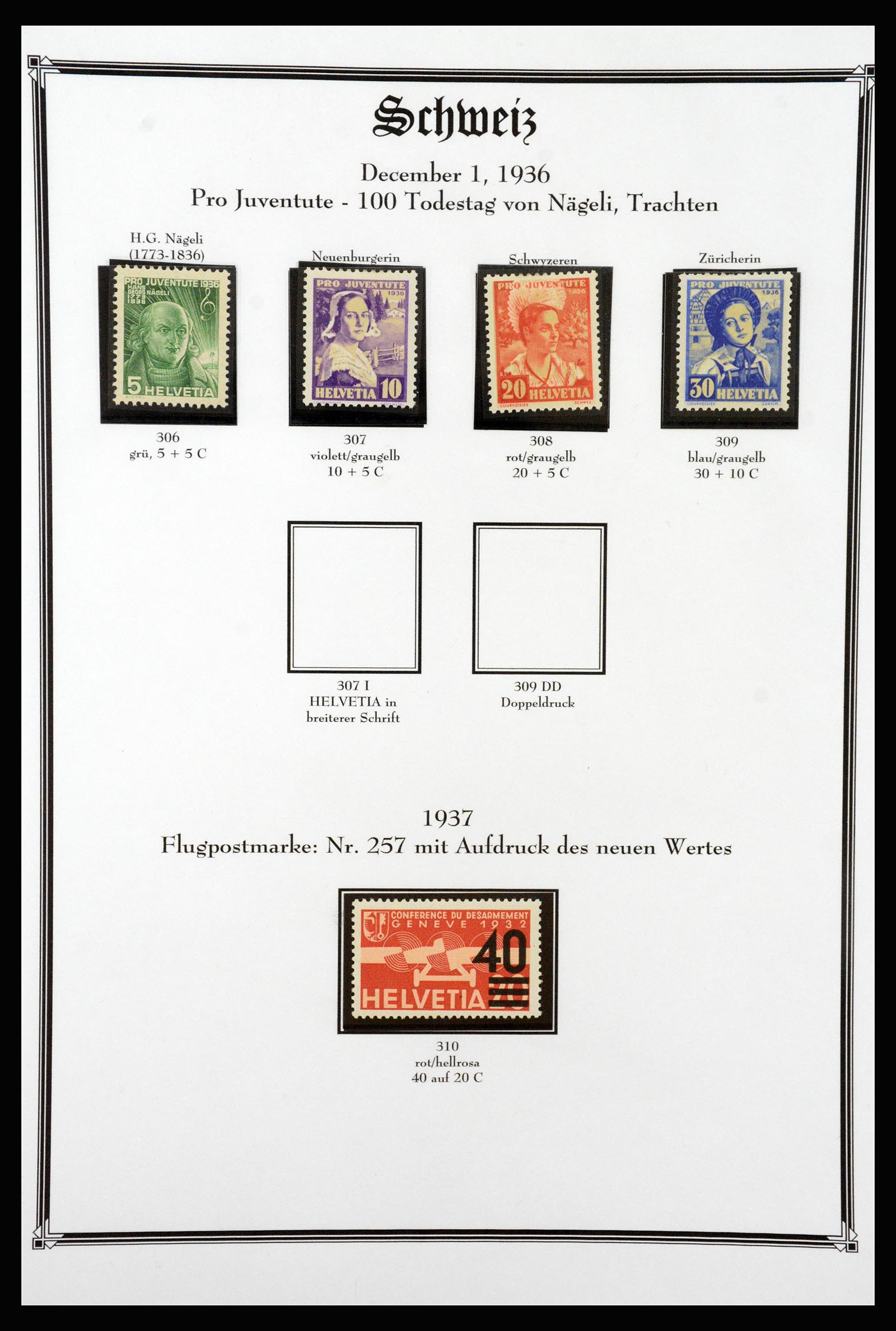 37159 056 - Postzegelverzameling 37159 Zwitserland 1862-2000.