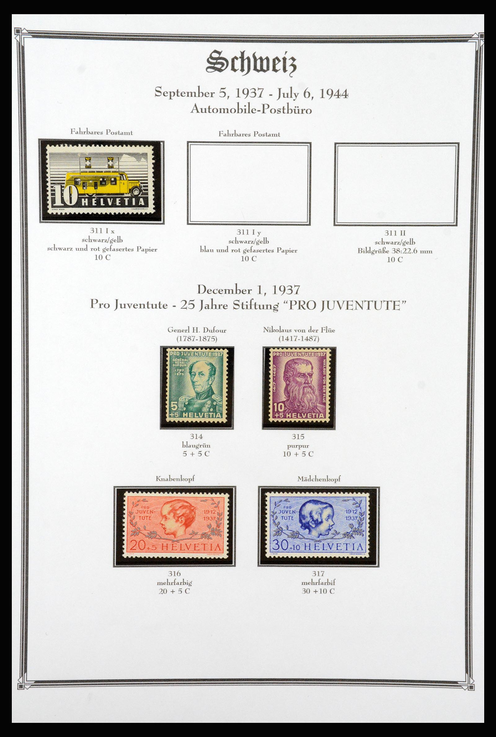 37159 058 - Stamp collection 37159 Switzerland 1862-2000.
