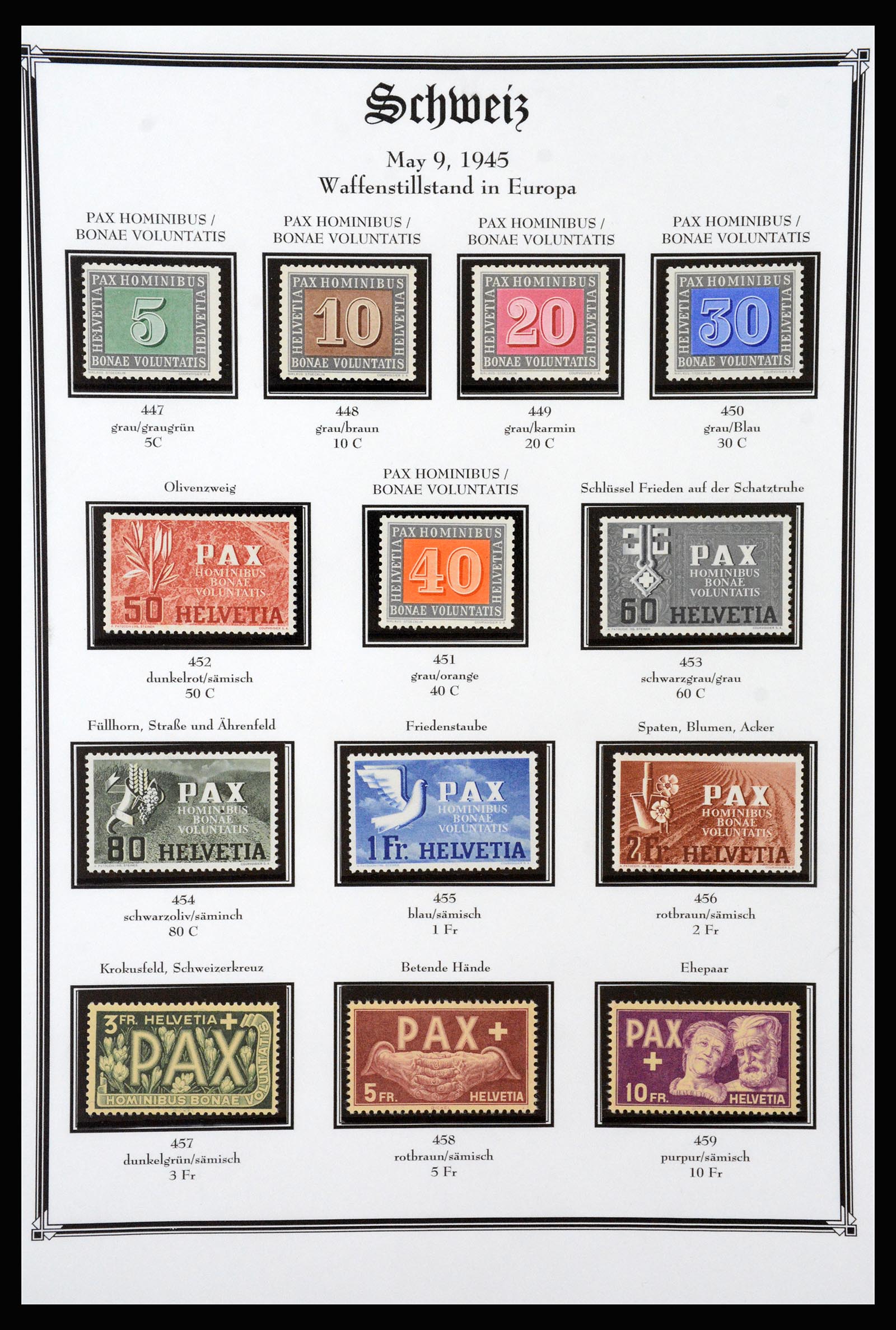 37159 083 - Postzegelverzameling 37159 Zwitserland 1862-2000.