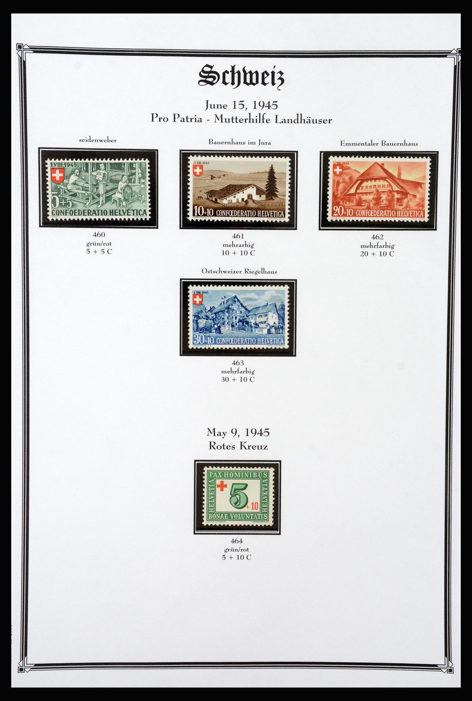 37159 084 - Postzegelverzameling 37159 Zwitserland 1862-2000.