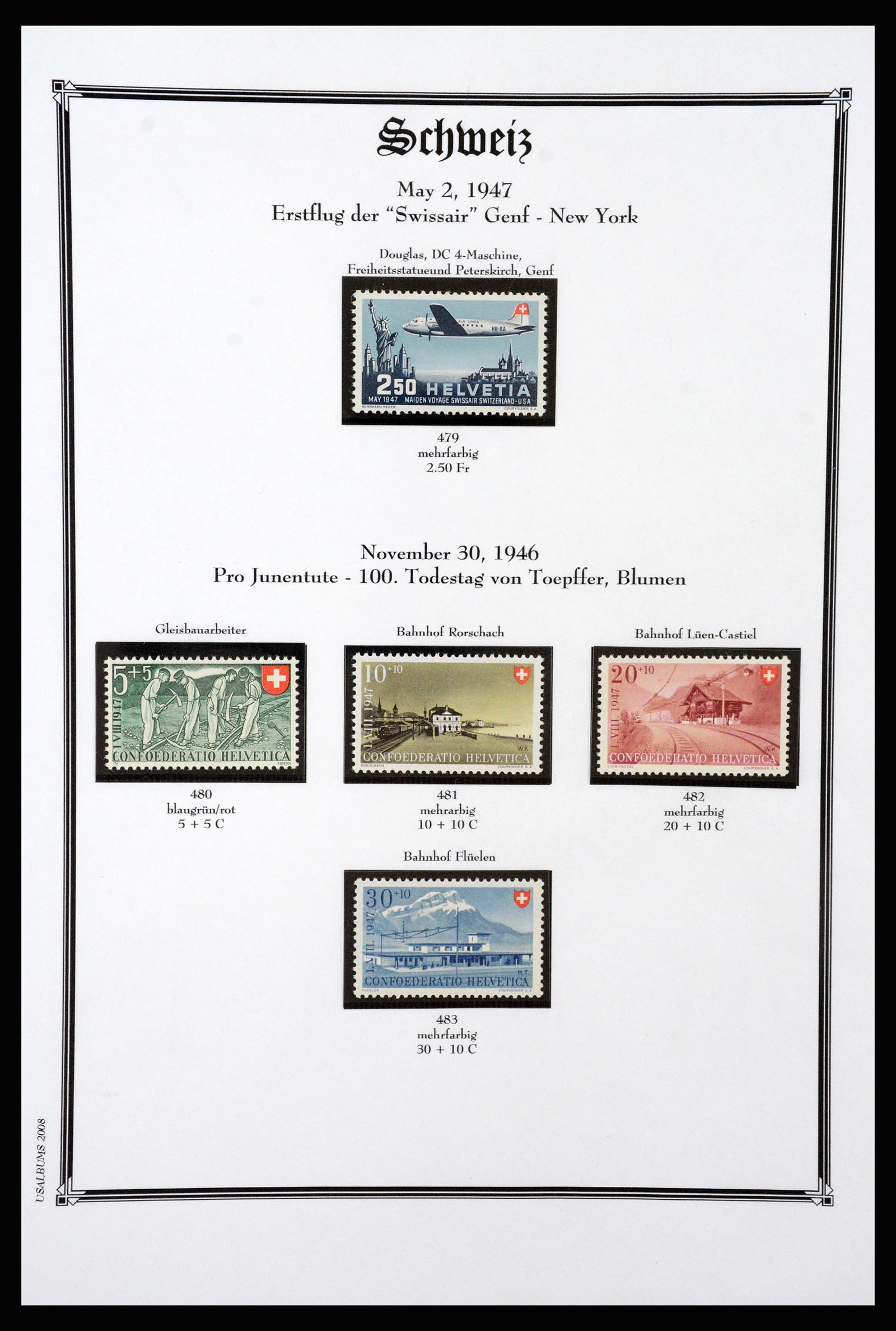 37159 087 - Postzegelverzameling 37159 Zwitserland 1862-2000.