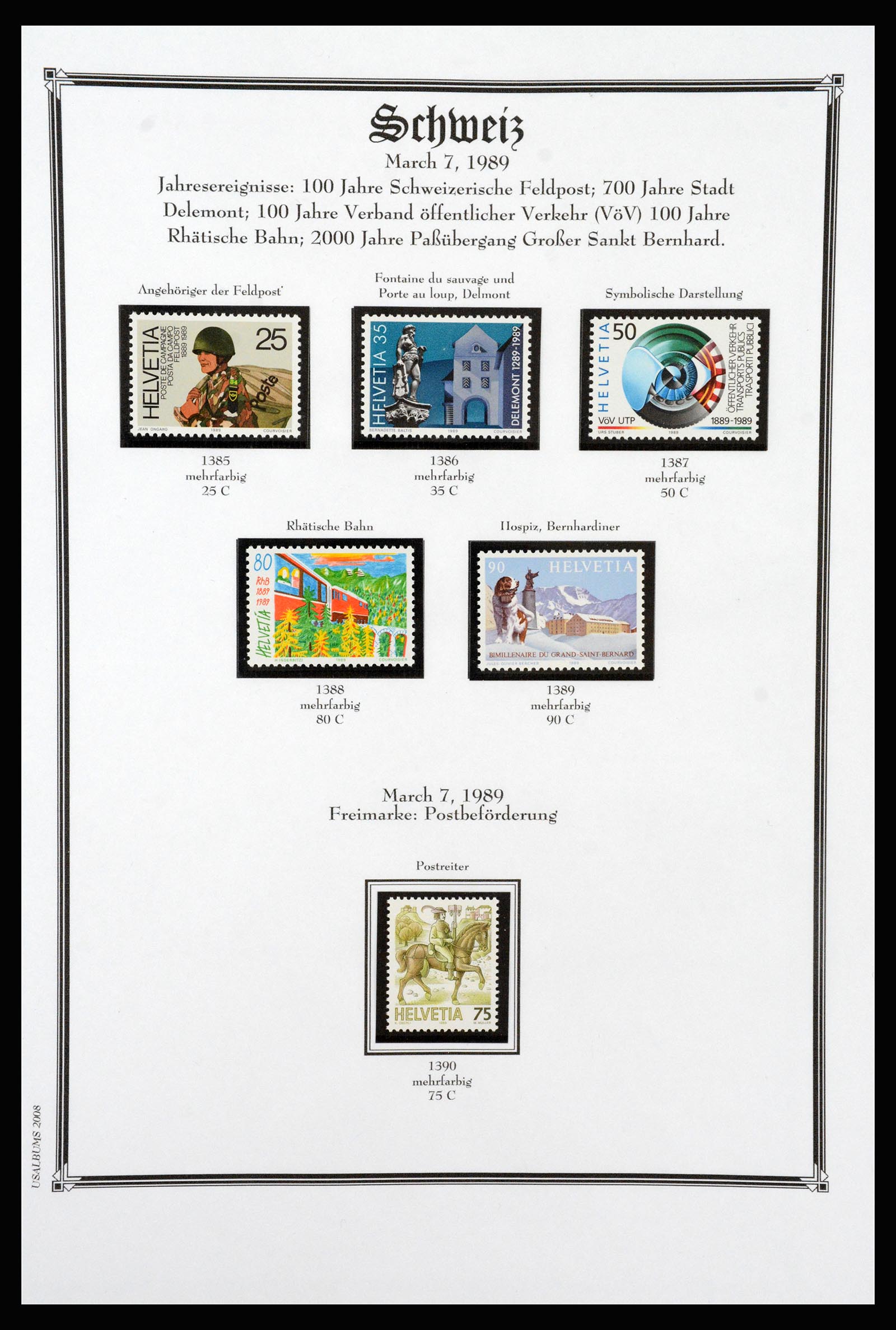37159 221 - Stamp collection 37159 Switzerland 1862-2000.