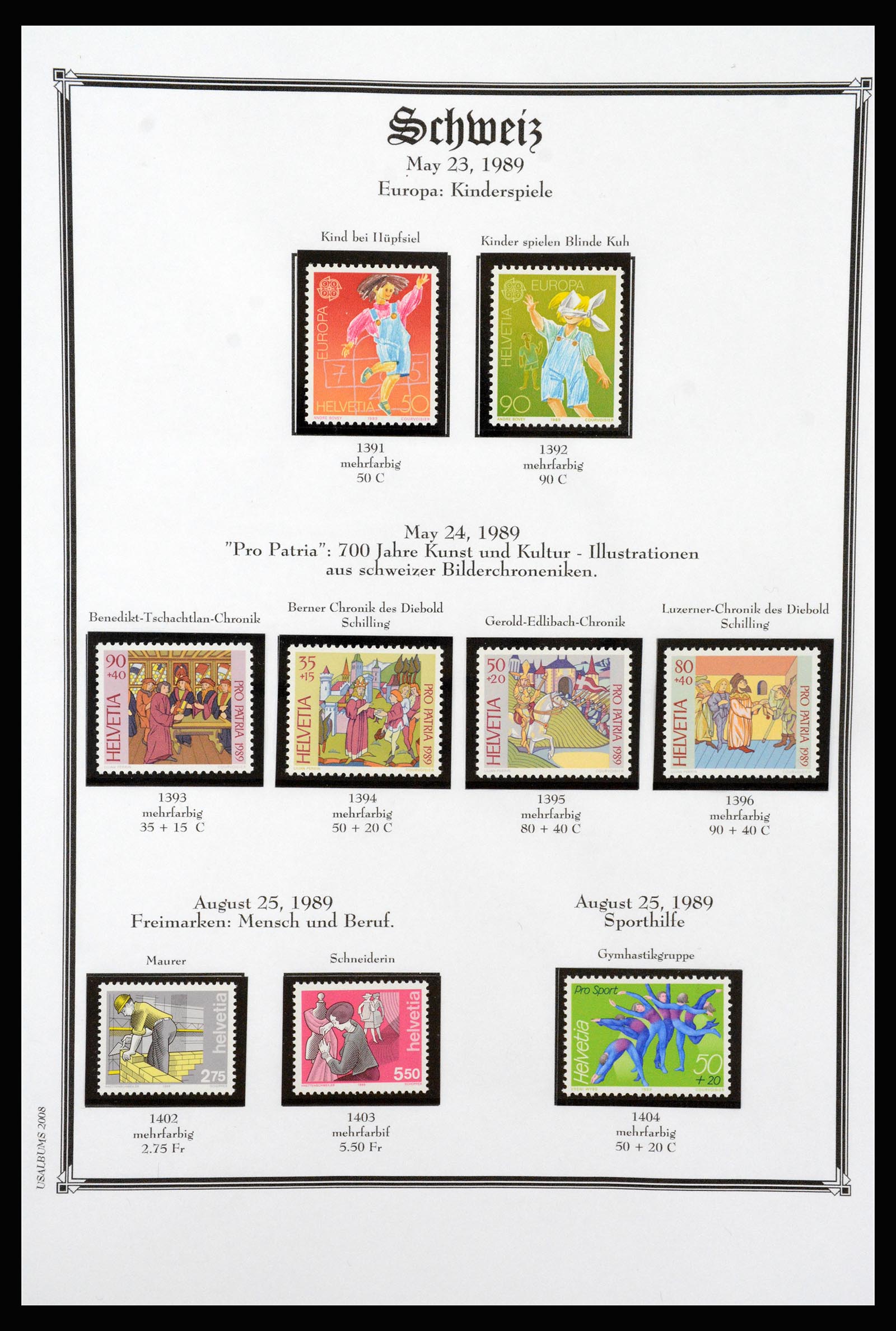 37159 222 - Postzegelverzameling 37159 Zwitserland 1862-2000.