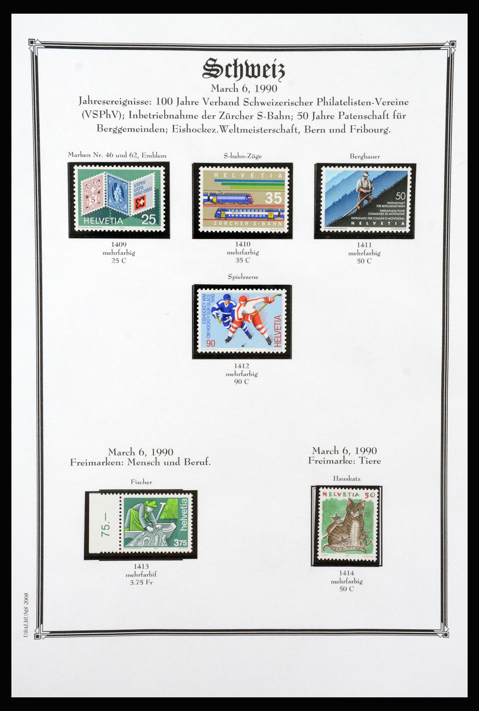 37159 224 - Postzegelverzameling 37159 Zwitserland 1862-2000.