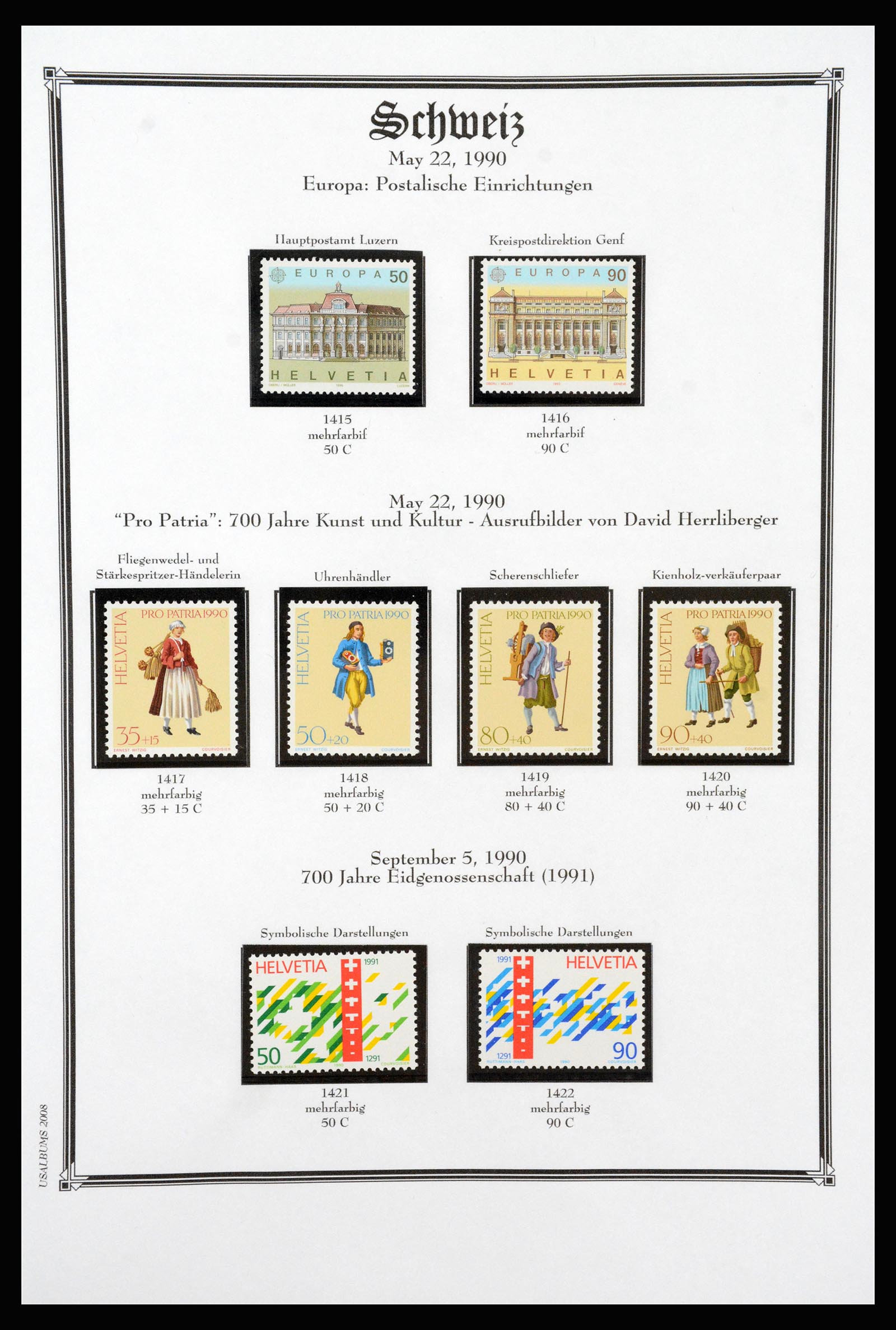 37159 225 - Stamp collection 37159 Switzerland 1862-2000.