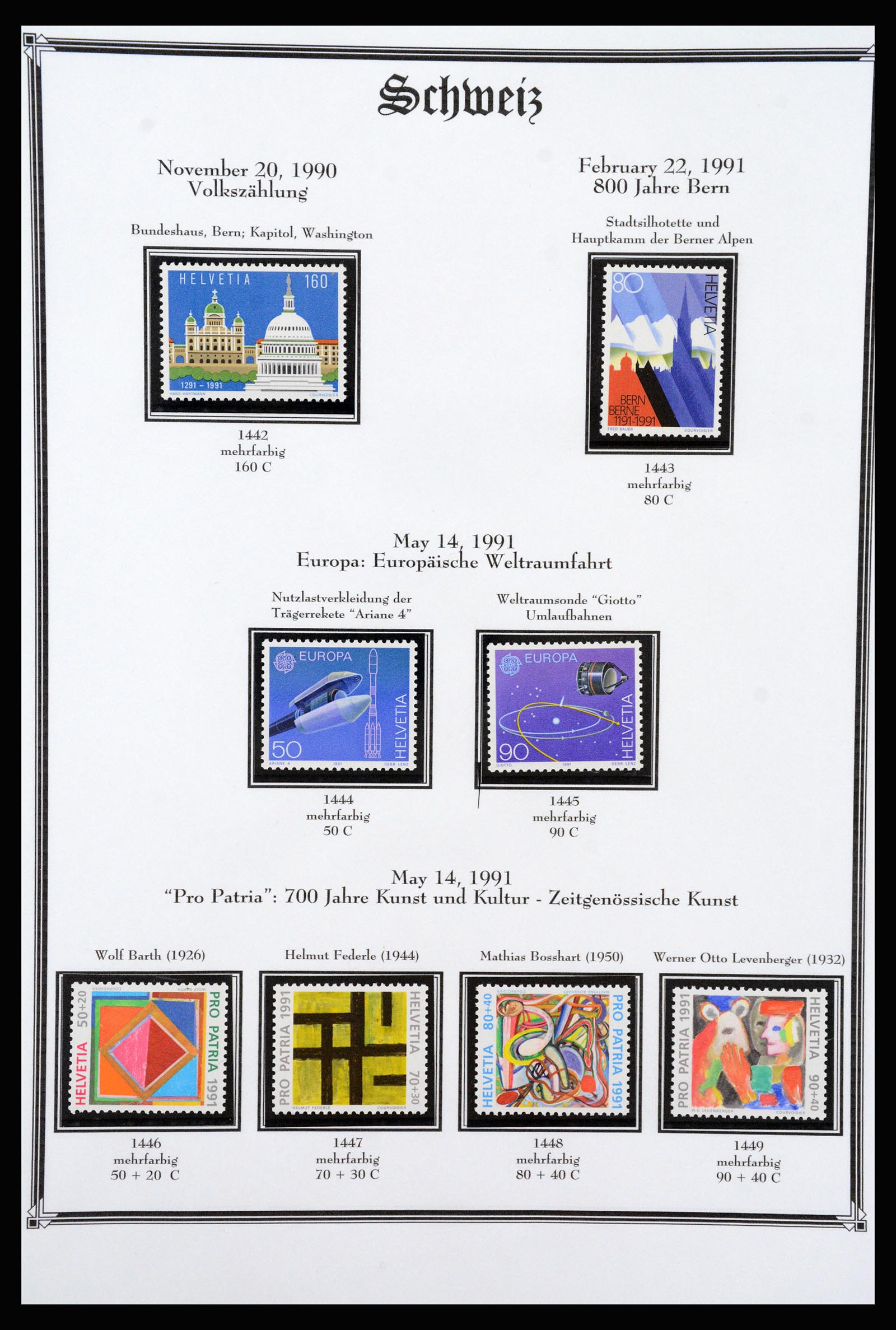 37159 228 - Postzegelverzameling 37159 Zwitserland 1862-2000.