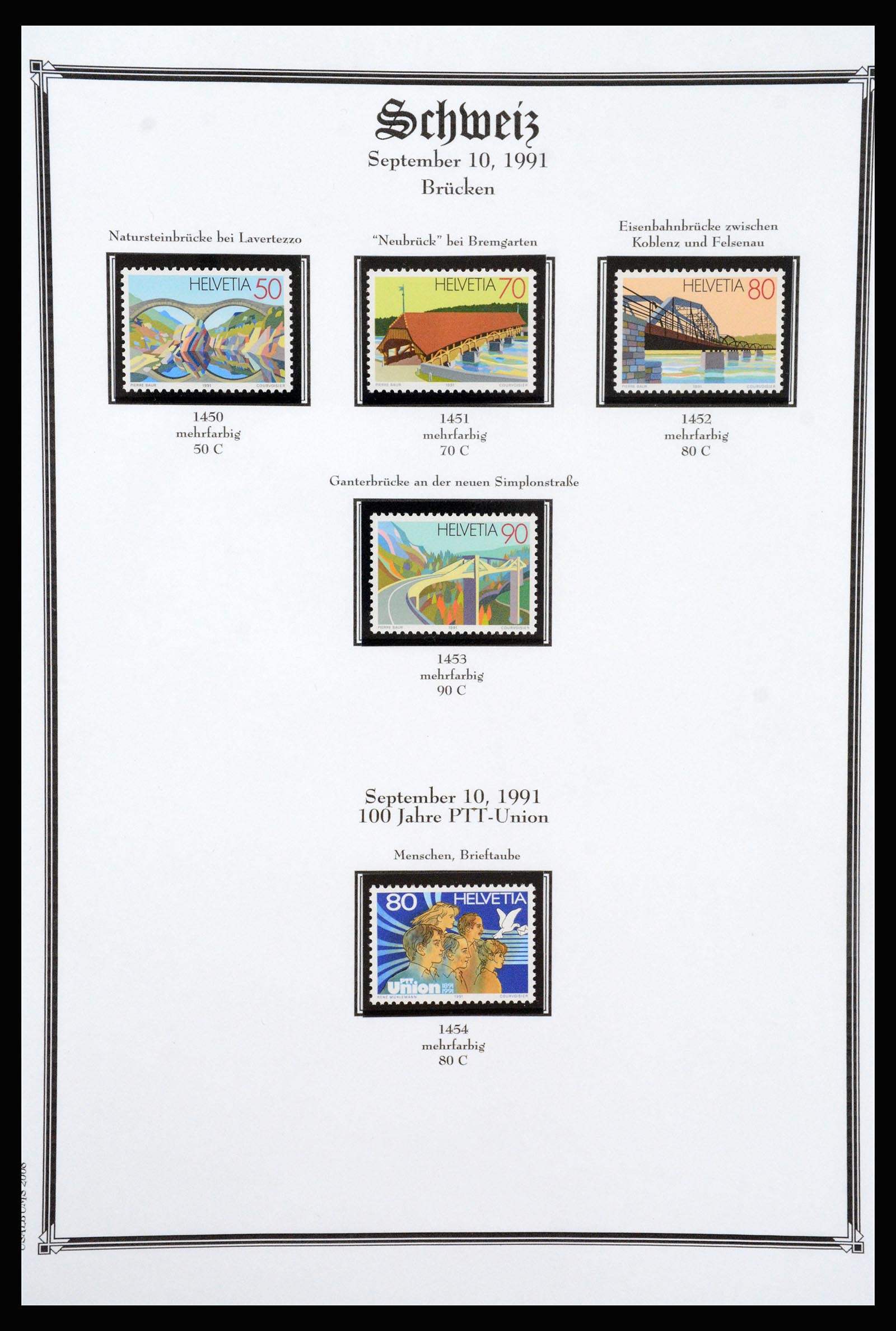 37159 229 - Postzegelverzameling 37159 Zwitserland 1862-2000.