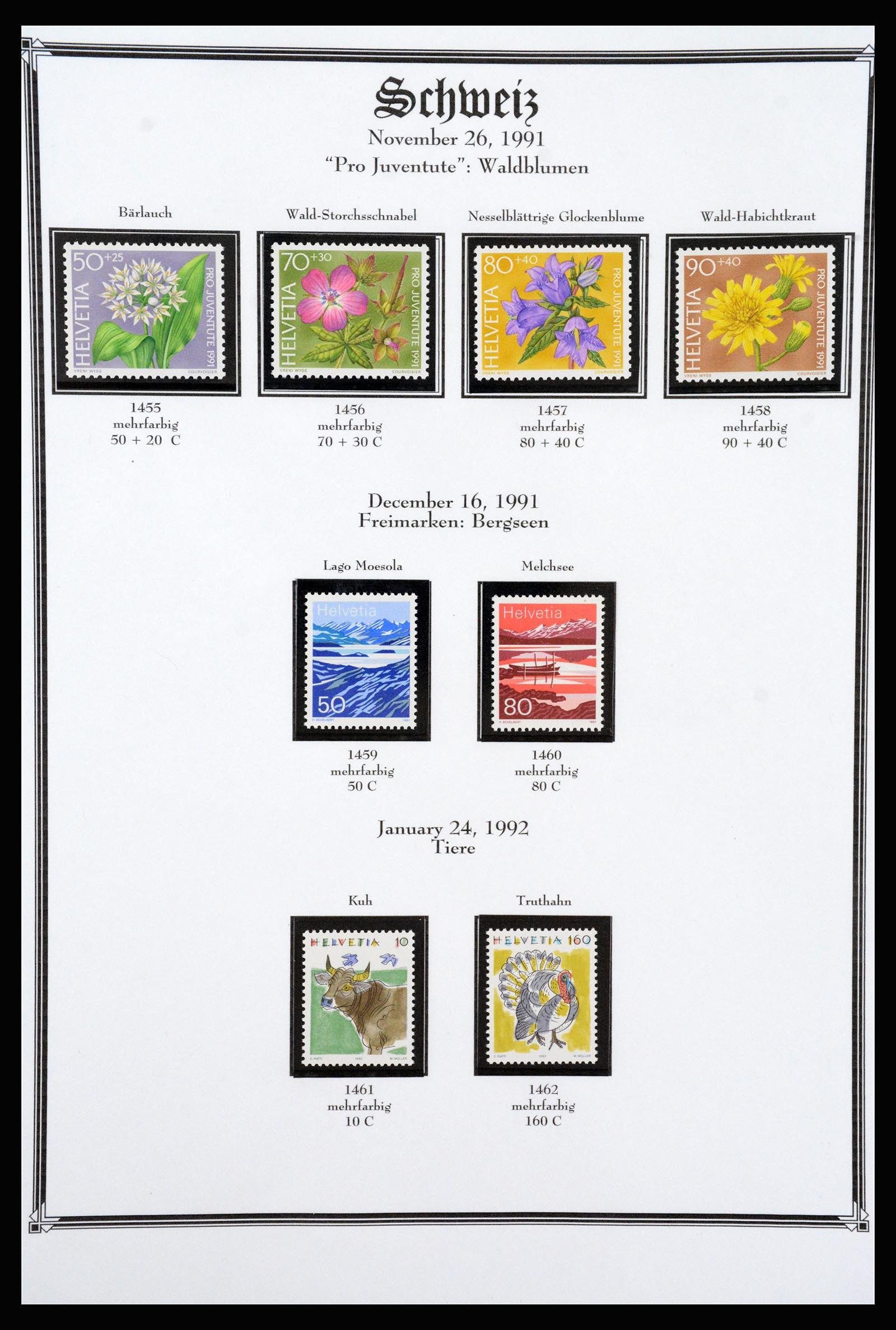 37159 230 - Postzegelverzameling 37159 Zwitserland 1862-2000.
