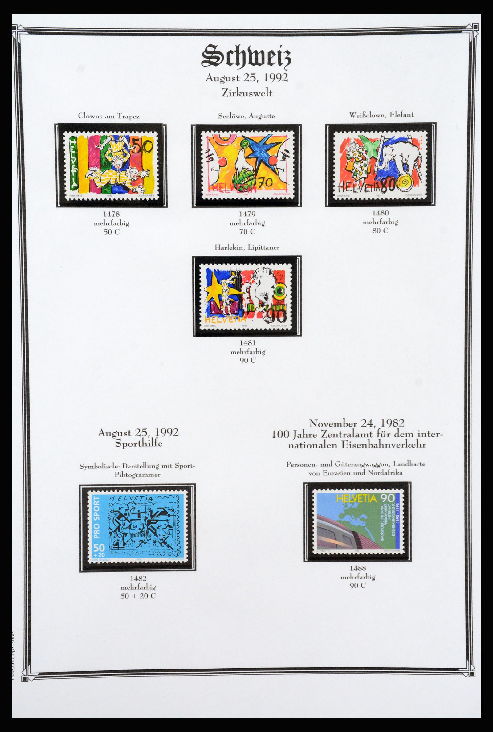 37159 233 - Postzegelverzameling 37159 Zwitserland 1862-2000.