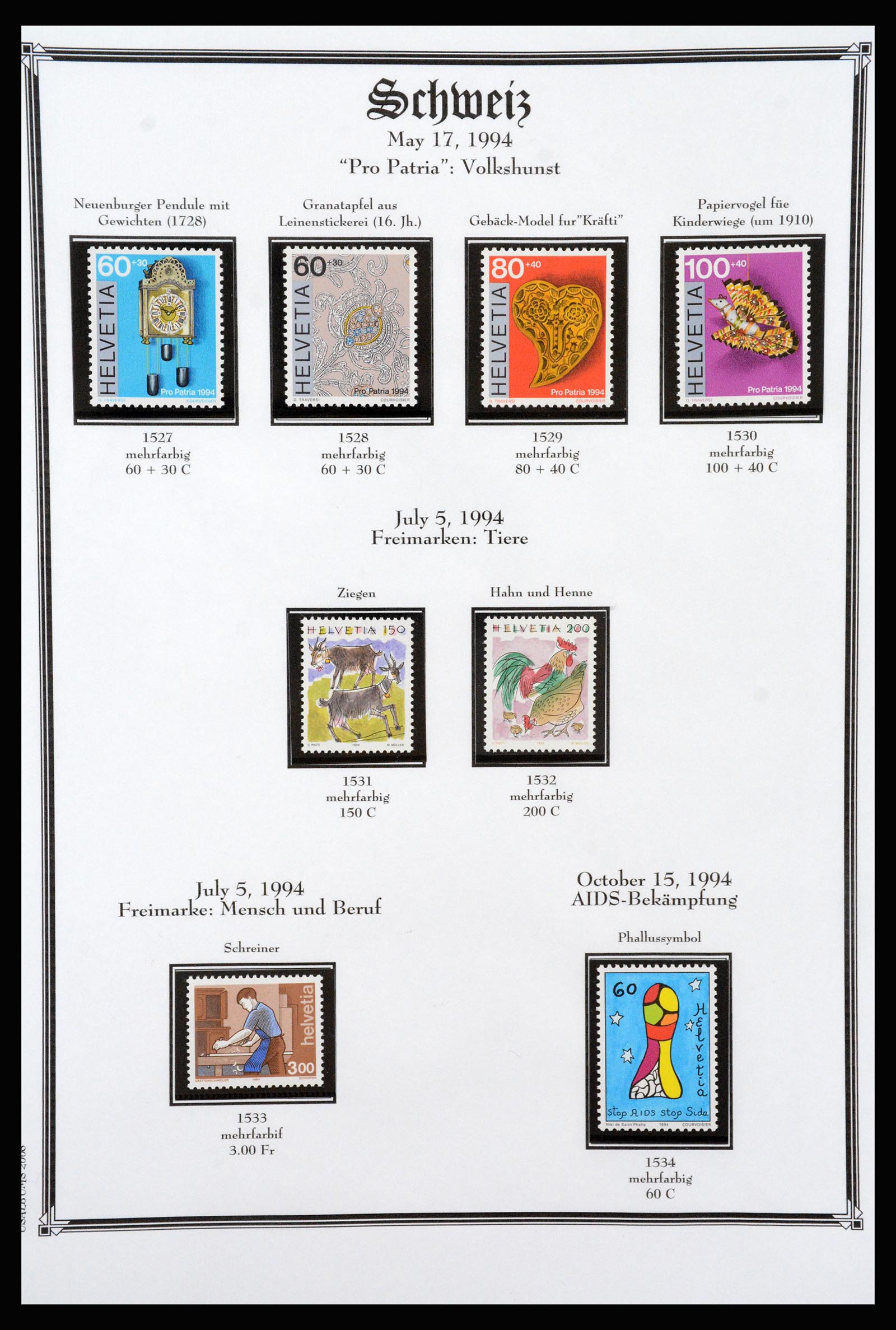 37159 240 - Postzegelverzameling 37159 Zwitserland 1862-2000.