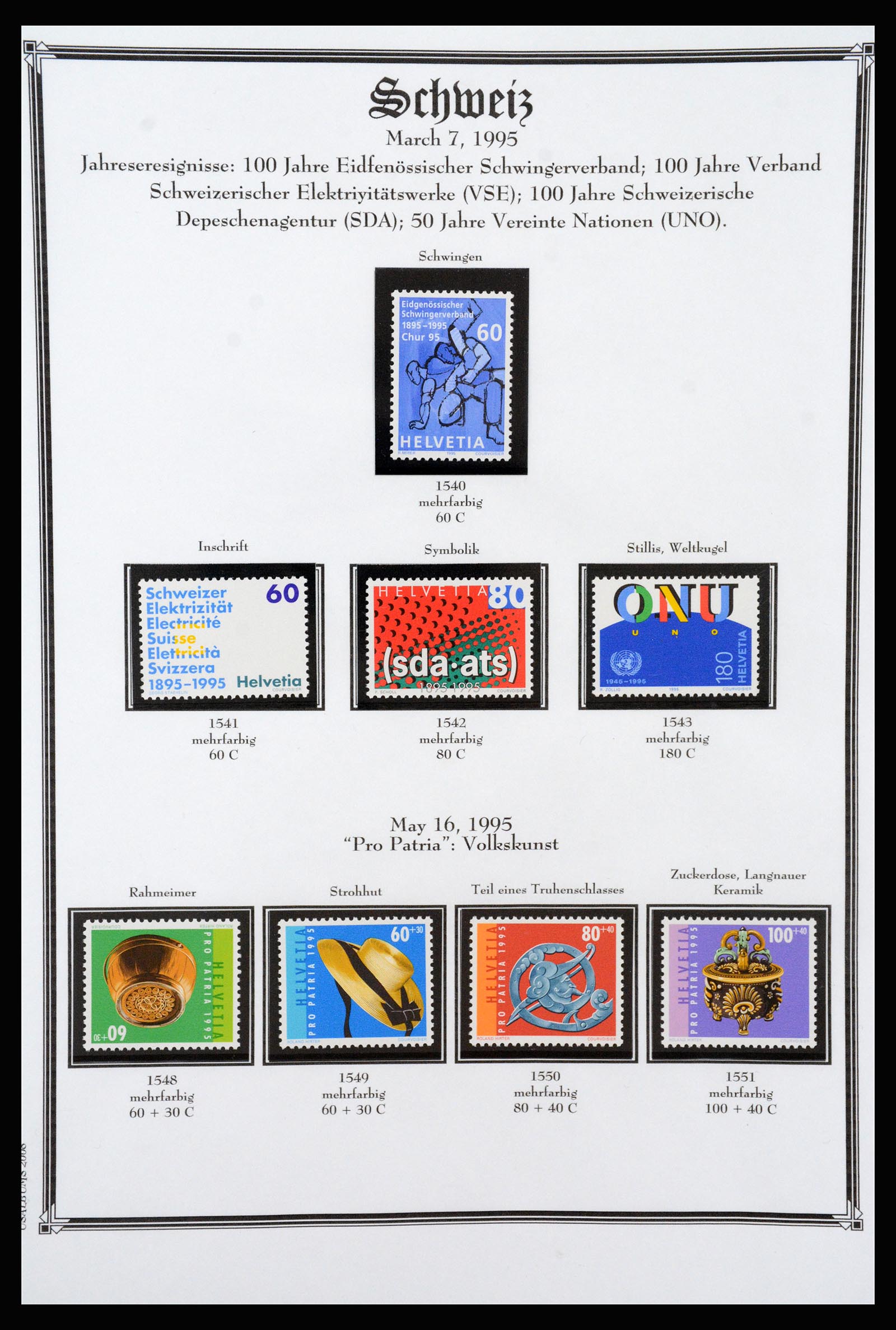 37159 242 - Postzegelverzameling 37159 Zwitserland 1862-2000.