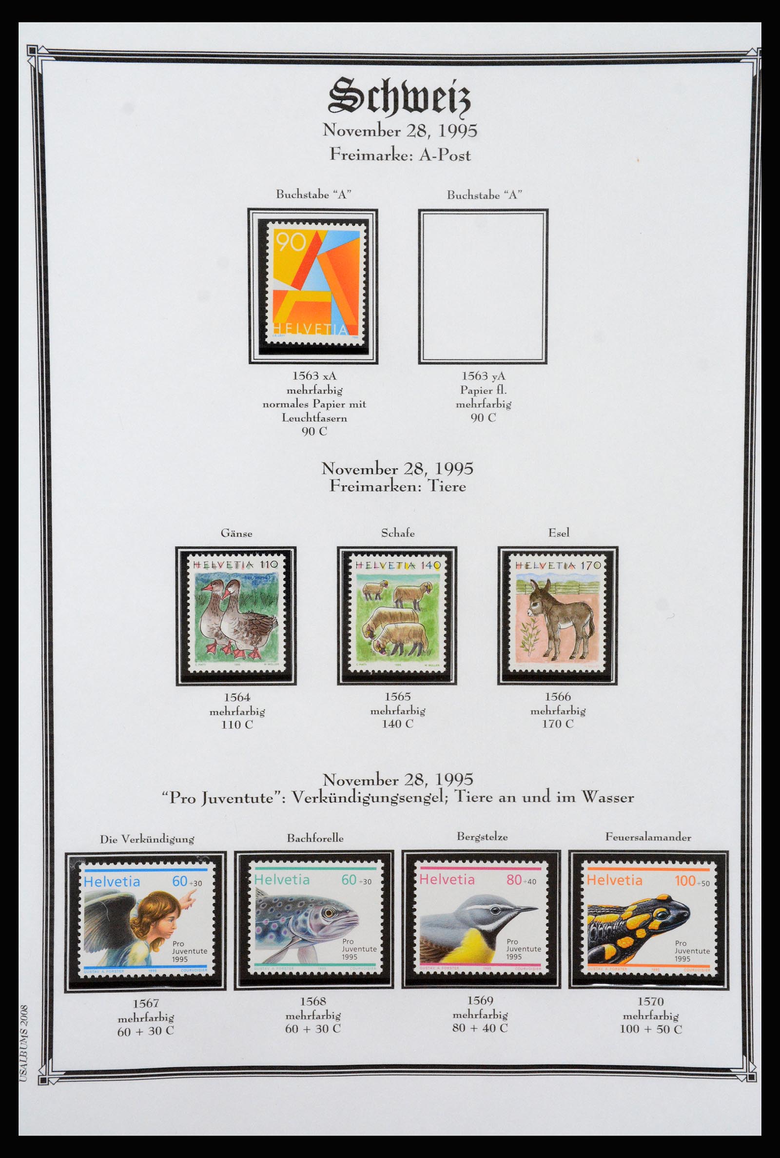 37159 245 - Postzegelverzameling 37159 Zwitserland 1862-2000.