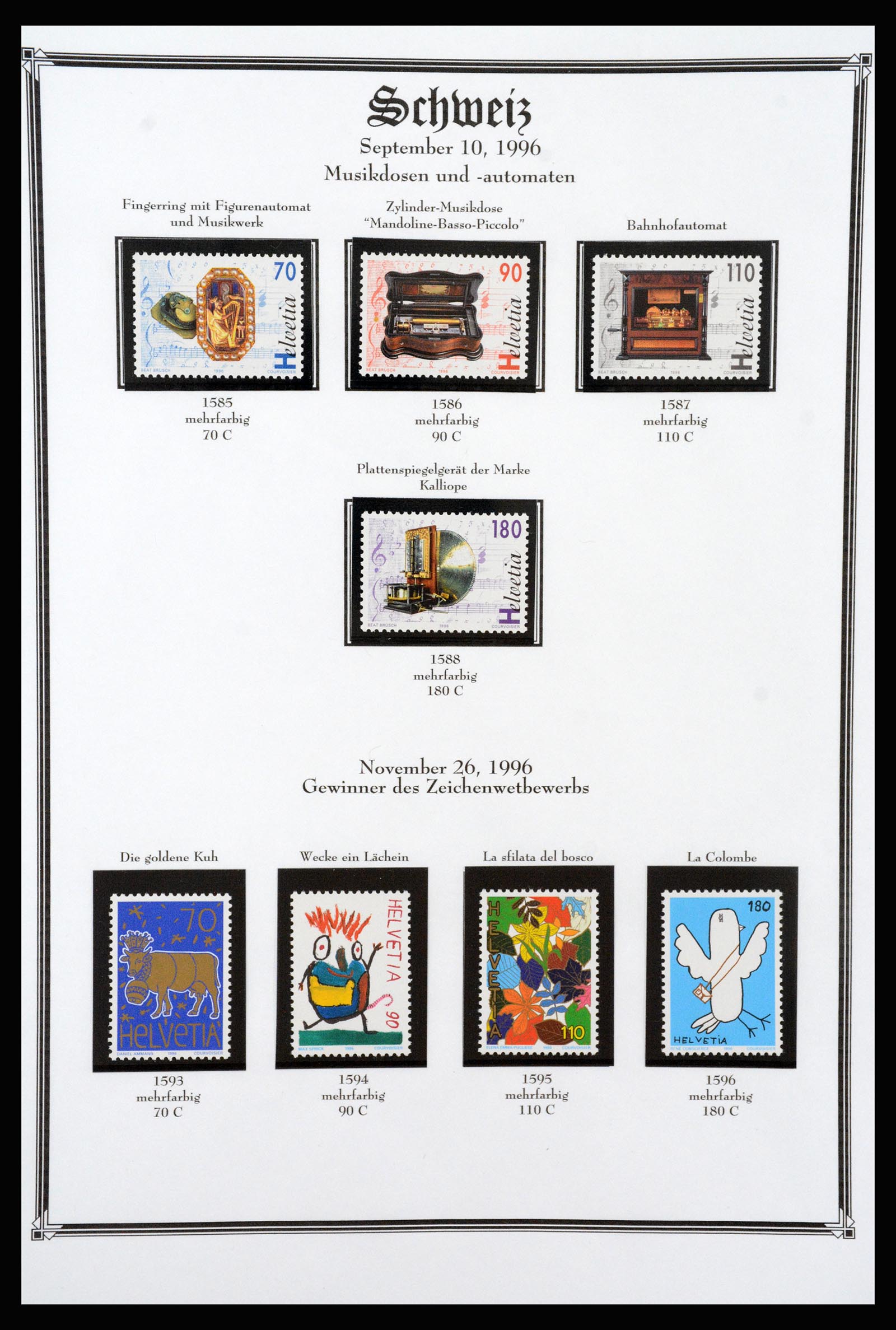 37159 248 - Postzegelverzameling 37159 Zwitserland 1862-2000.