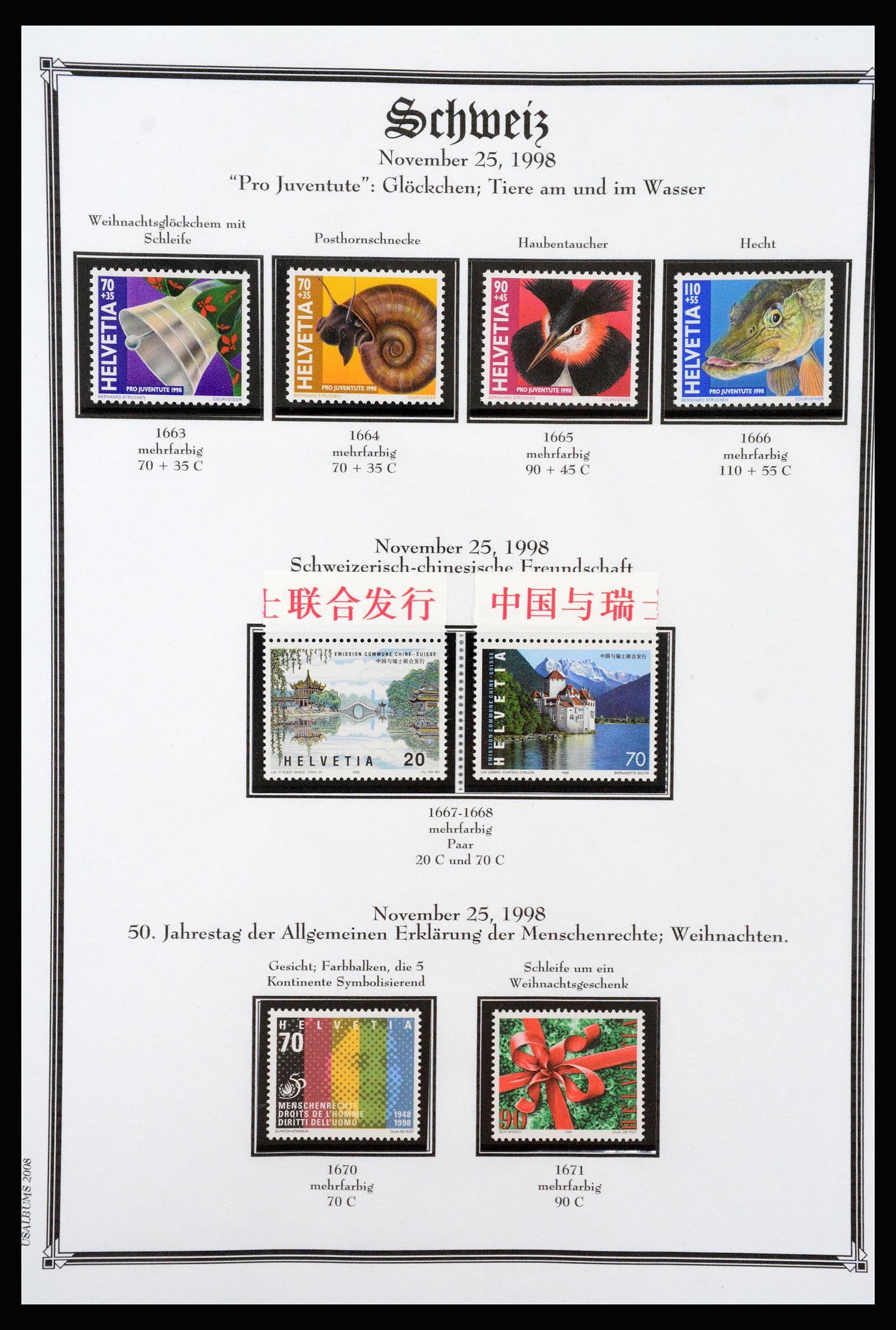 37159 258 - Postzegelverzameling 37159 Zwitserland 1862-2000.
