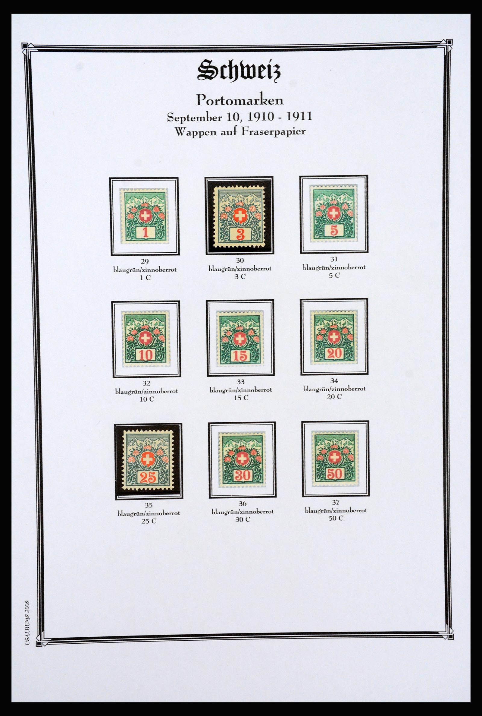 37159 271 - Stamp collection 37159 Switzerland 1862-2000.