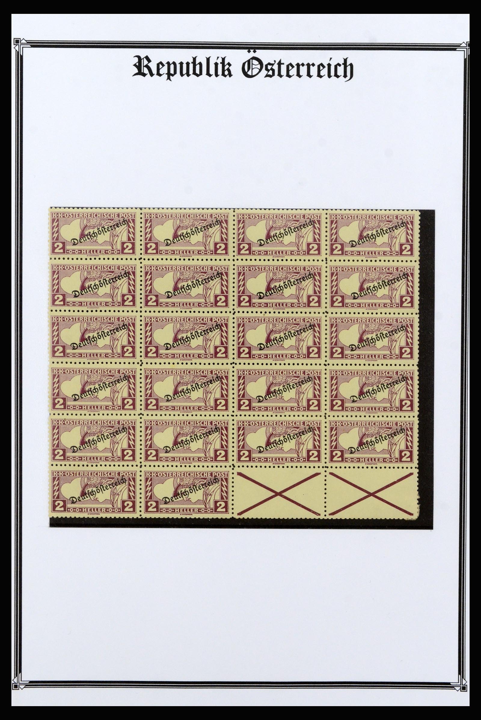 37163 012 - Postzegelverzameling 37163 Oostenrijk 1908-2005.