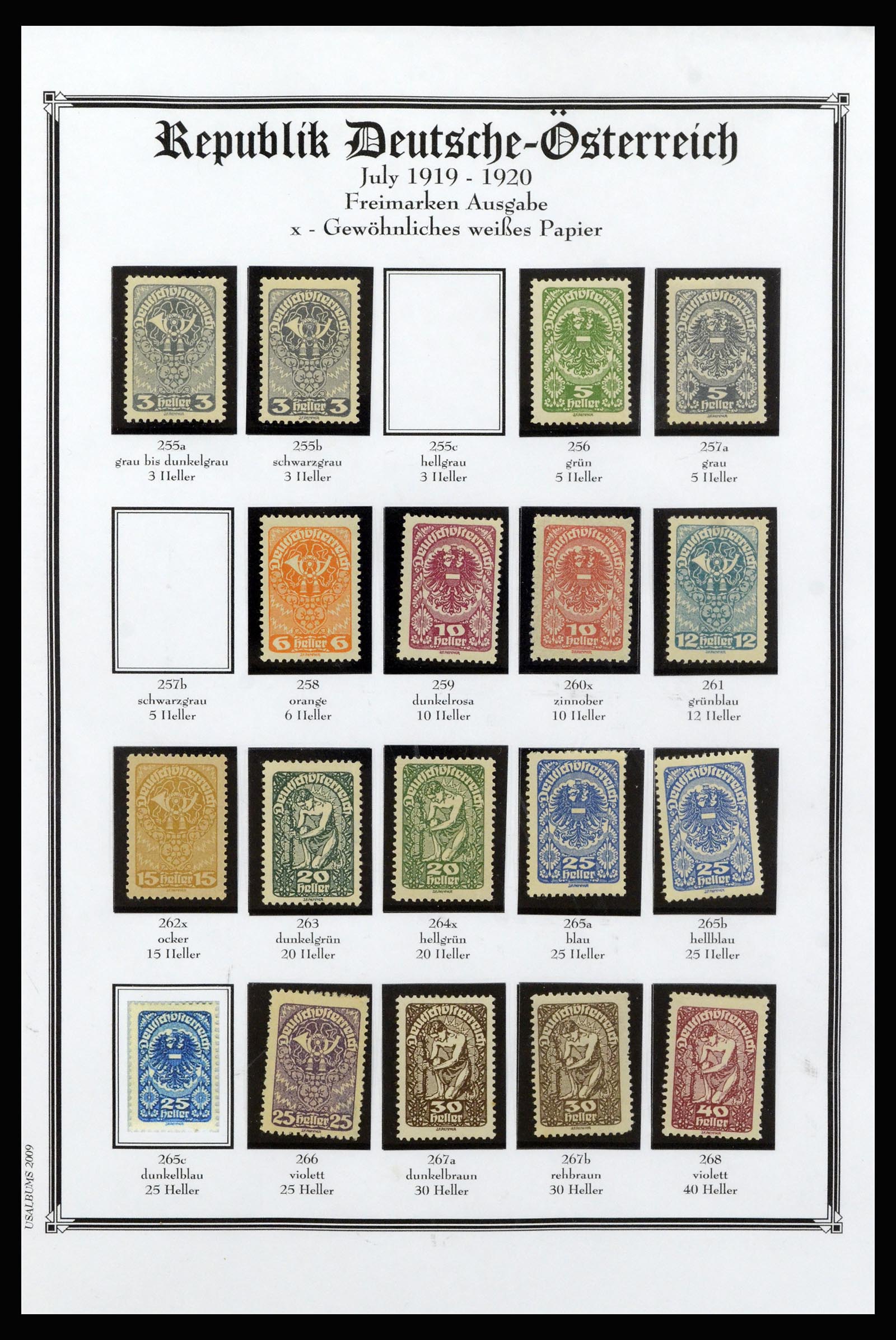 37163 013 - Postzegelverzameling 37163 Oostenrijk 1908-2005.