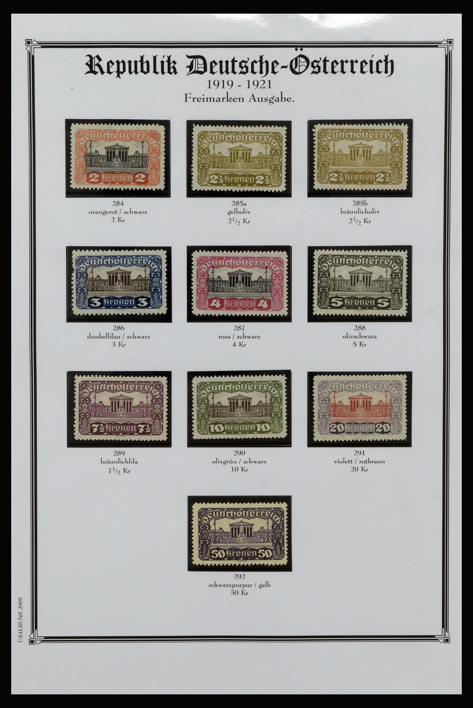 37163 017 - Postzegelverzameling 37163 Oostenrijk 1908-2005.