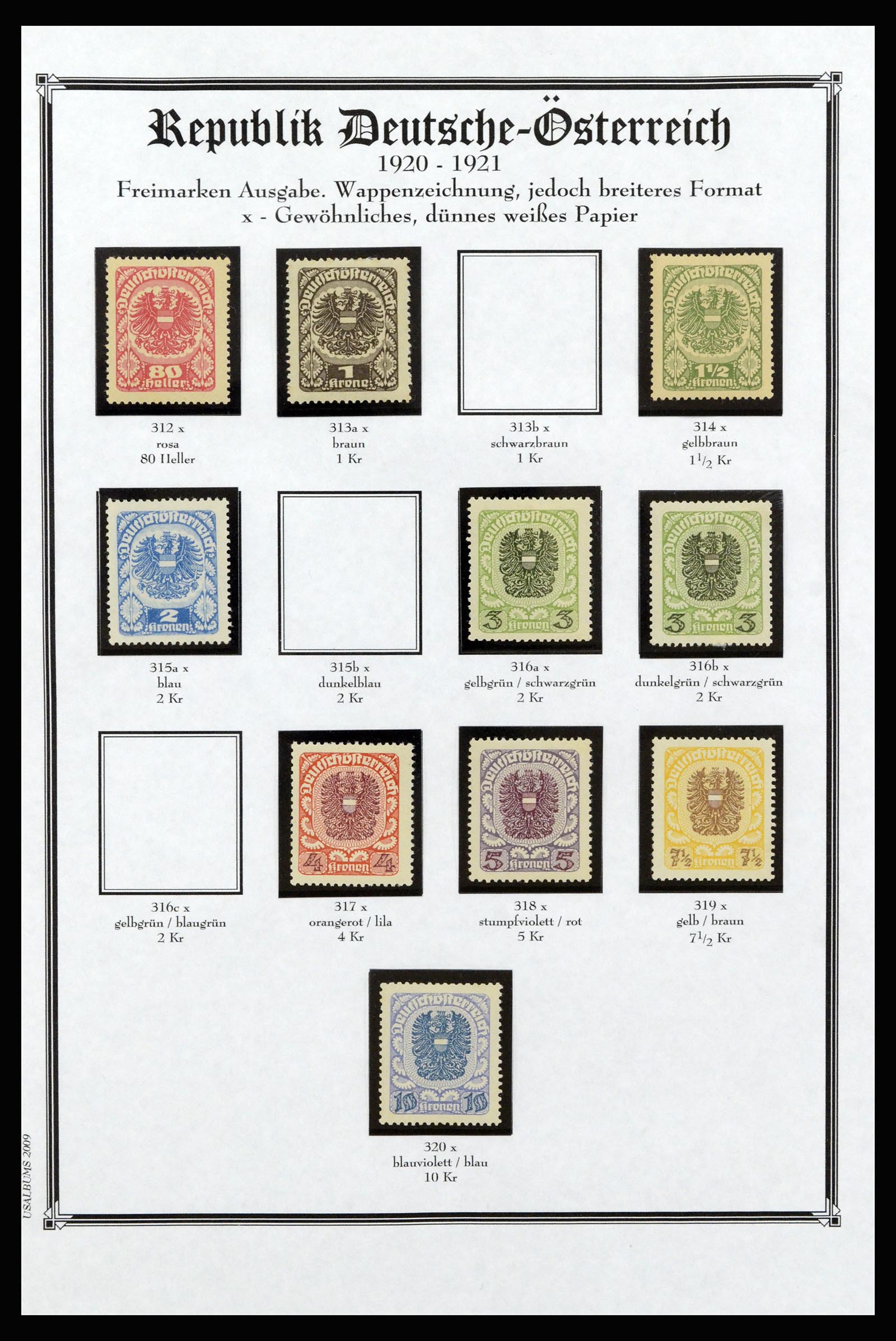 37163 018 - Postzegelverzameling 37163 Oostenrijk 1908-2005.