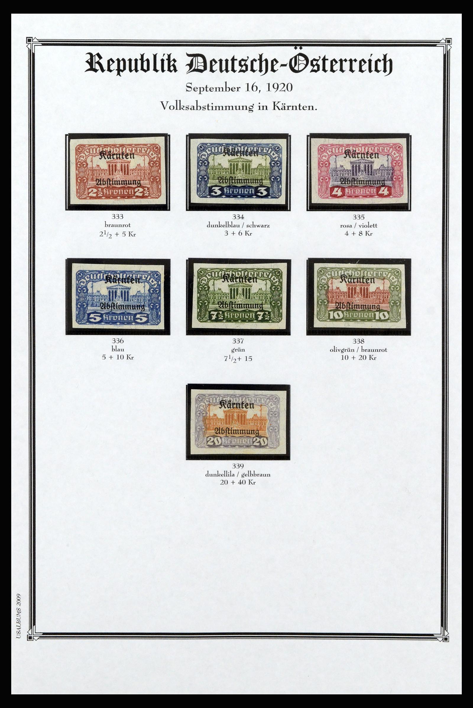 37163 019 - Postzegelverzameling 37163 Oostenrijk 1908-2005.