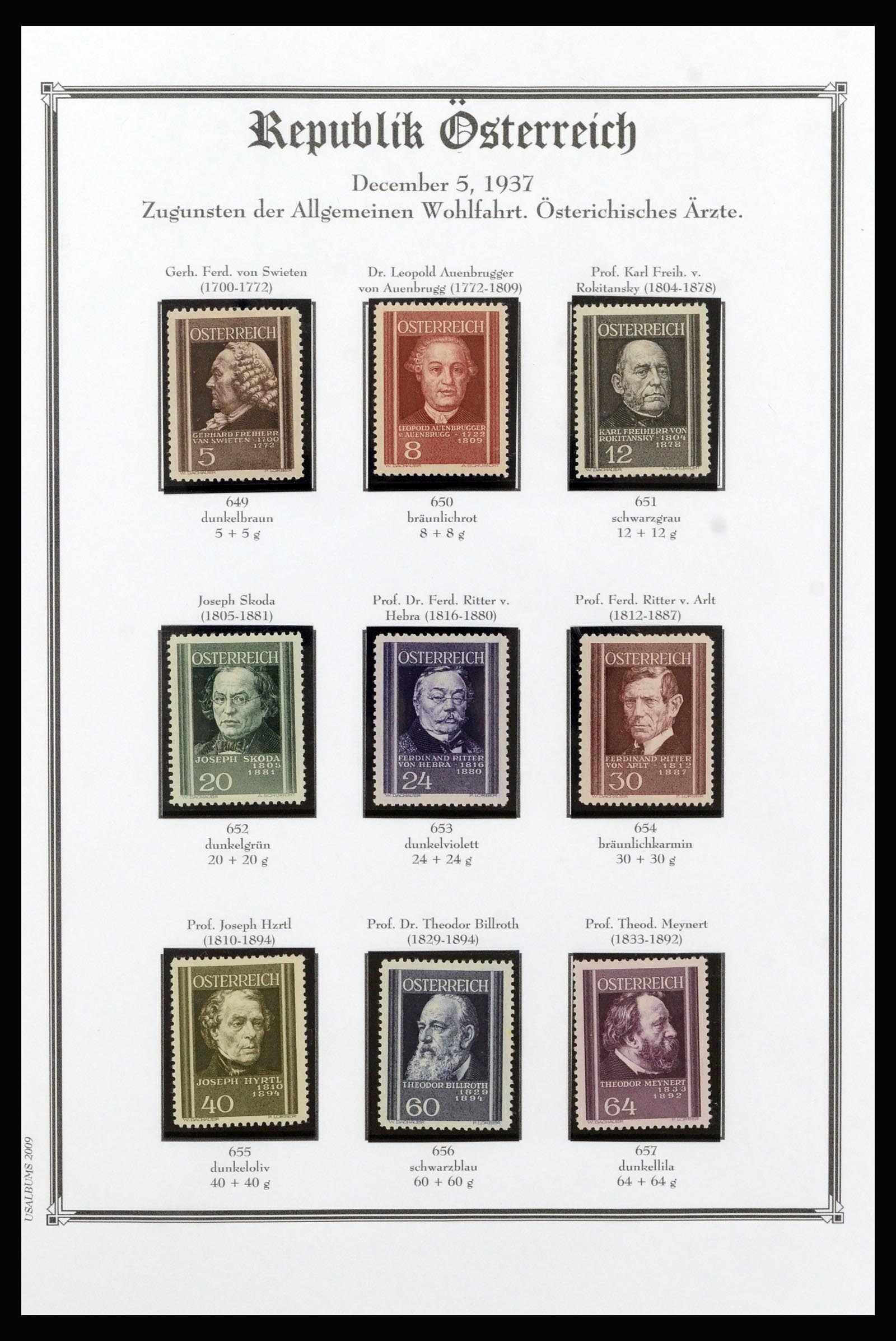 37163 045 - Postzegelverzameling 37163 Oostenrijk 1908-2005.