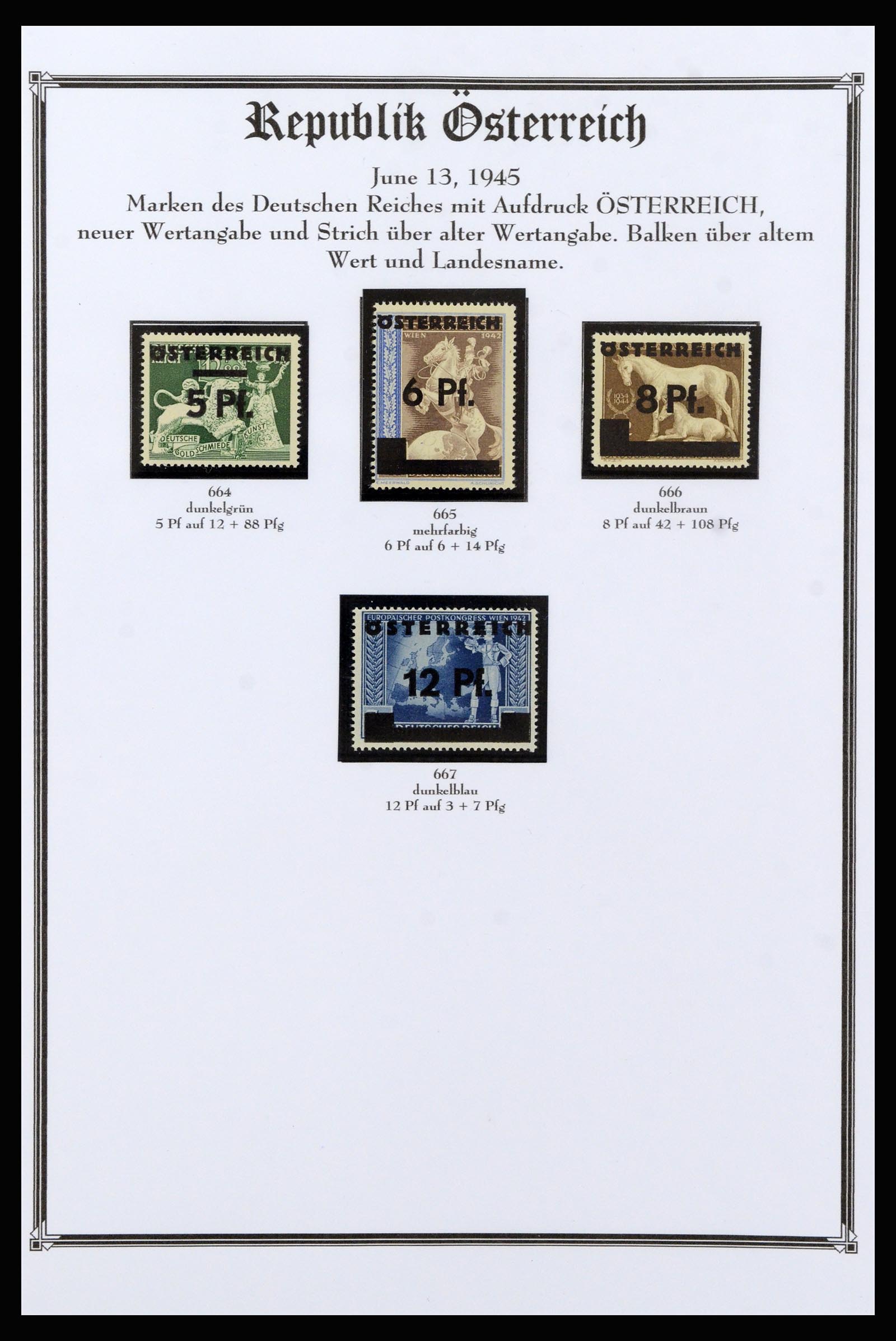 37163 046 - Postzegelverzameling 37163 Oostenrijk 1908-2005.