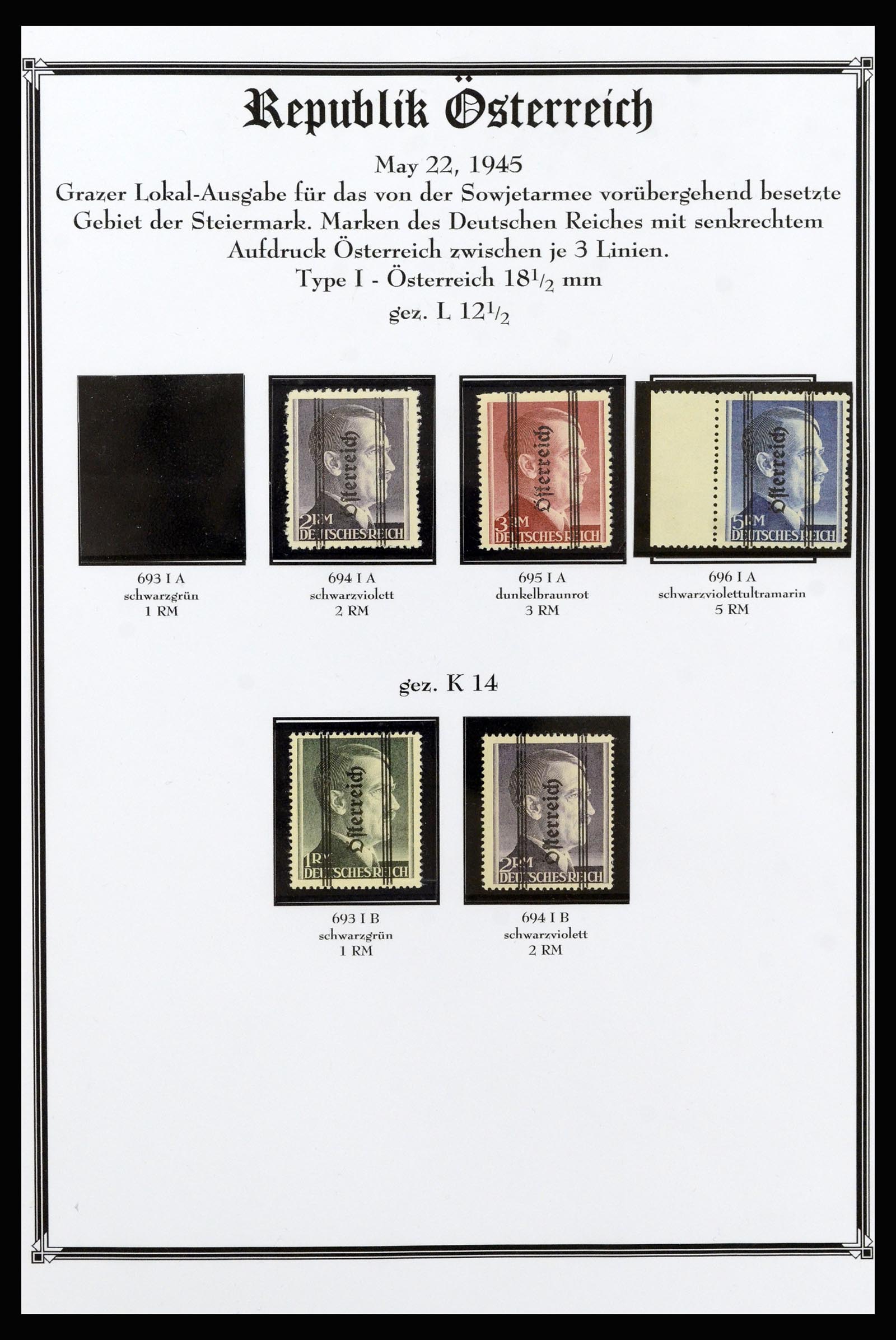 37163 052 - Postzegelverzameling 37163 Oostenrijk 1908-2005.