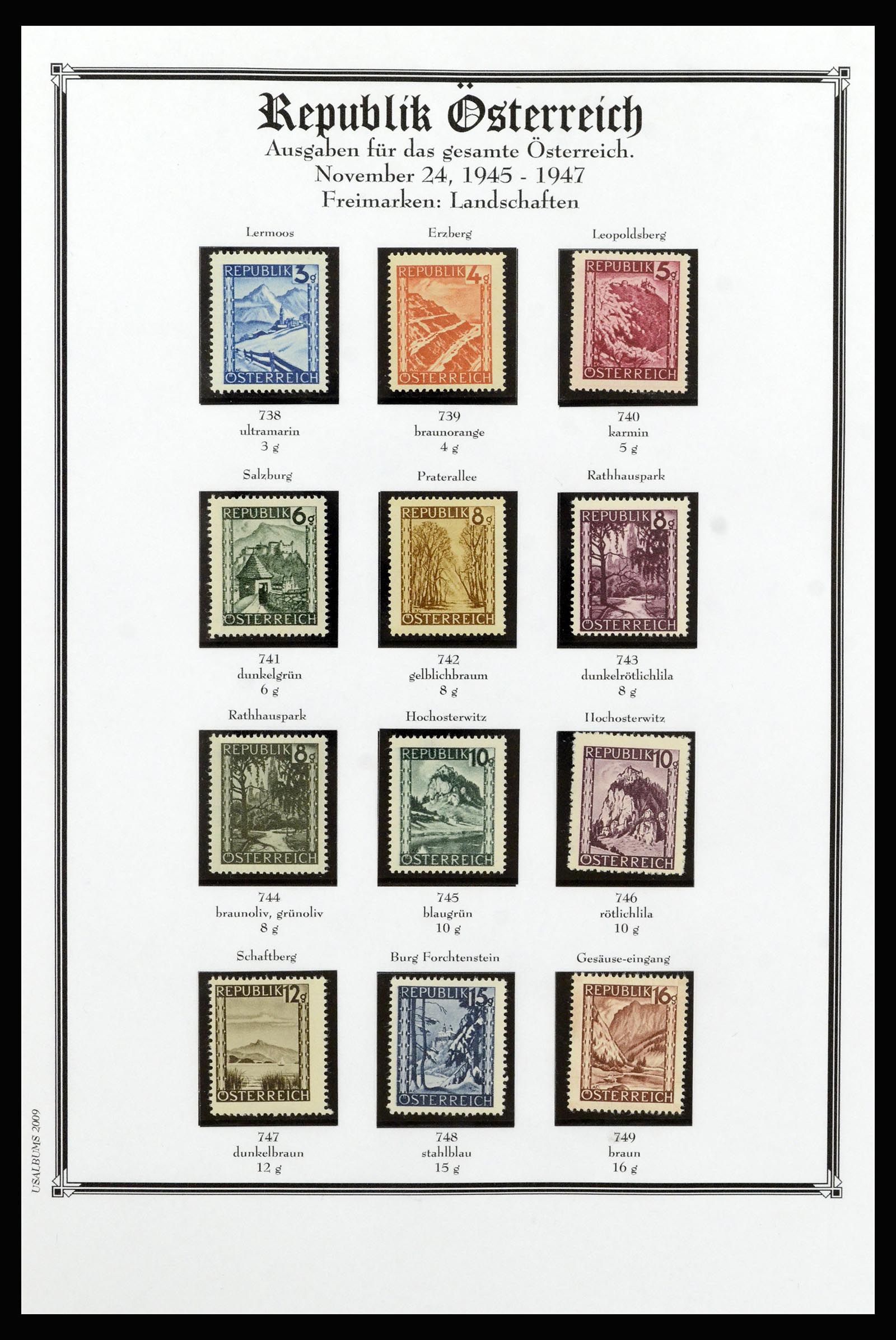 37163 057 - Postzegelverzameling 37163 Oostenrijk 1908-2005.