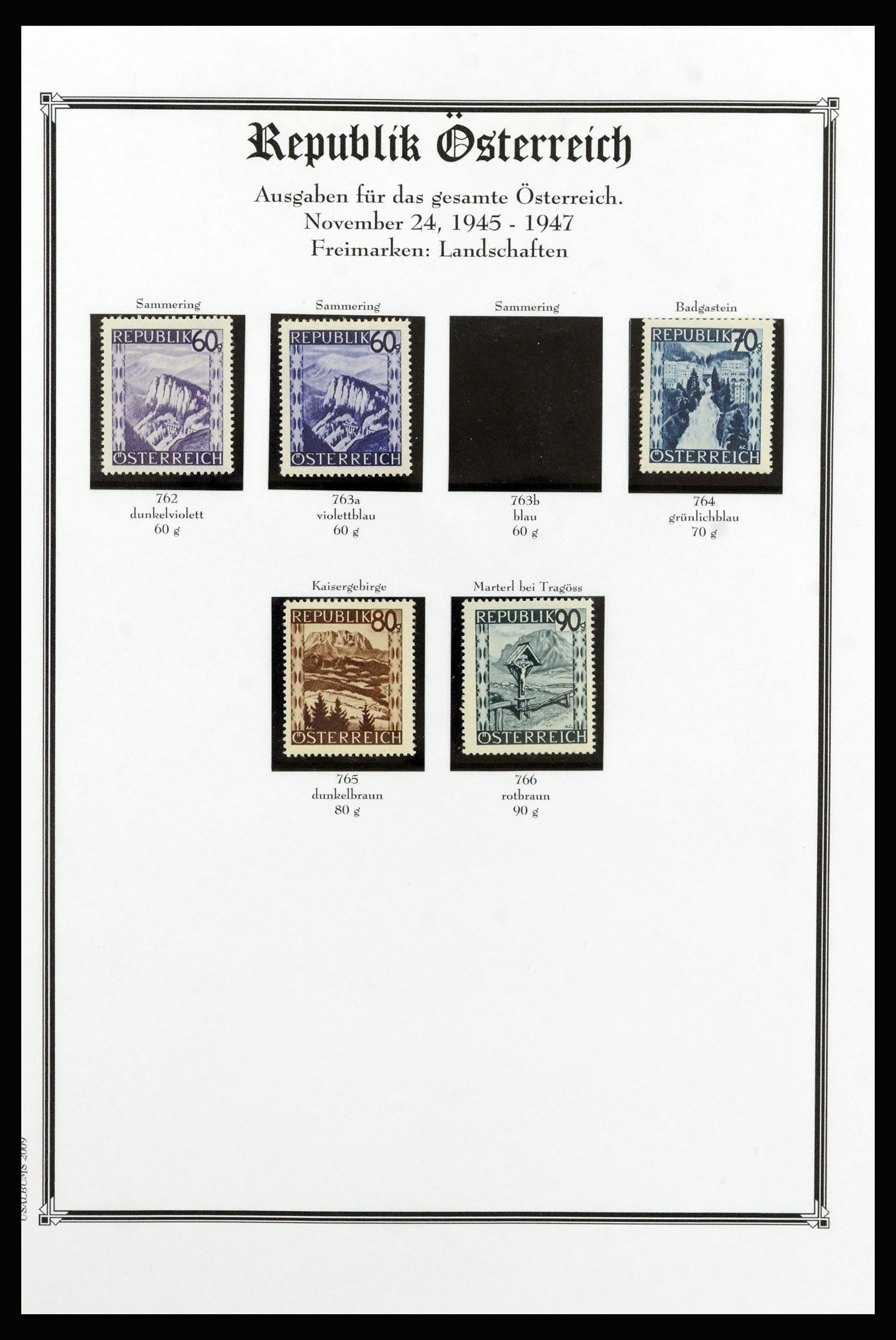 37163 059 - Postzegelverzameling 37163 Oostenrijk 1908-2005.