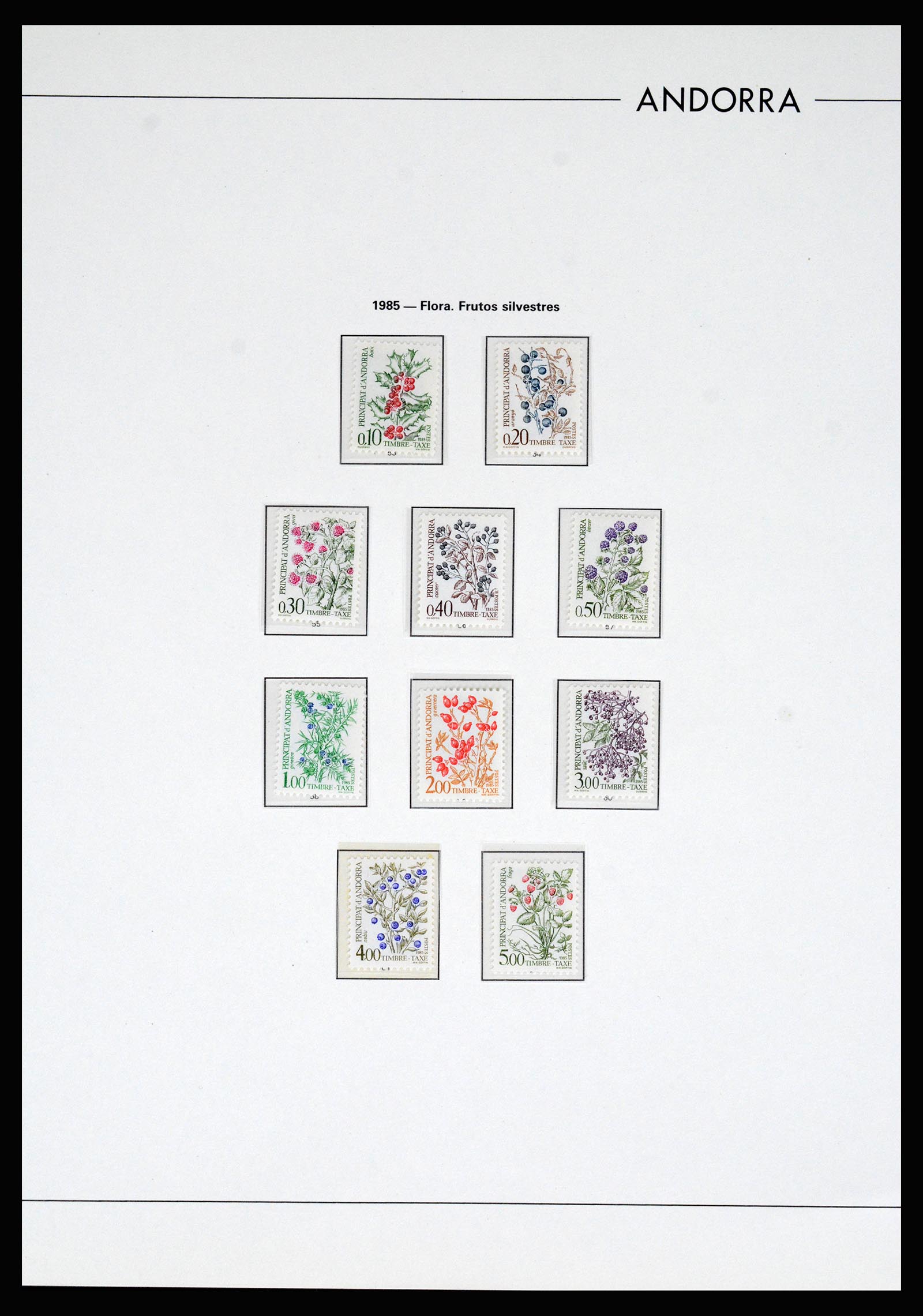 37165 070 - Postzegelverzameling 37165 Frans Andorra 1931-2001.
