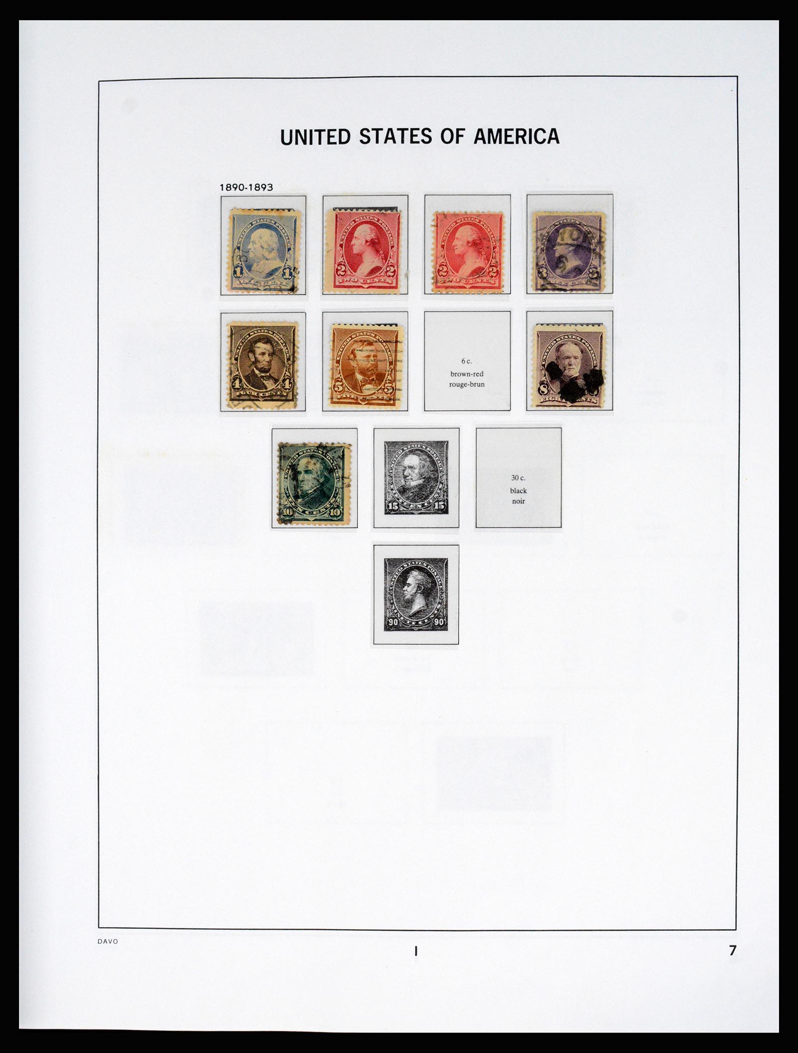 37166 009 - Stamp collection 37166 USA 1851-2008.