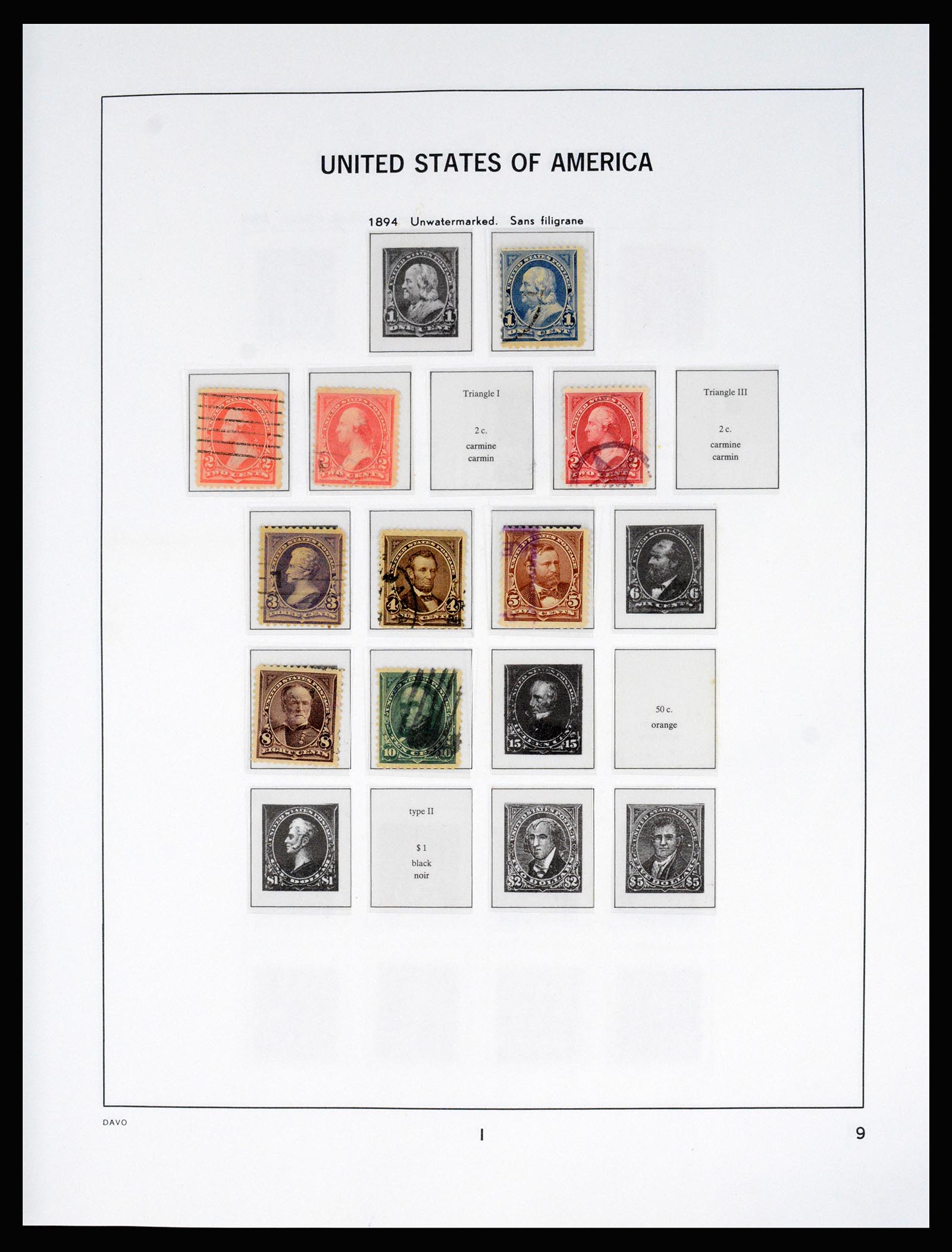 37166 011 - Stamp collection 37166 USA 1851-2008.