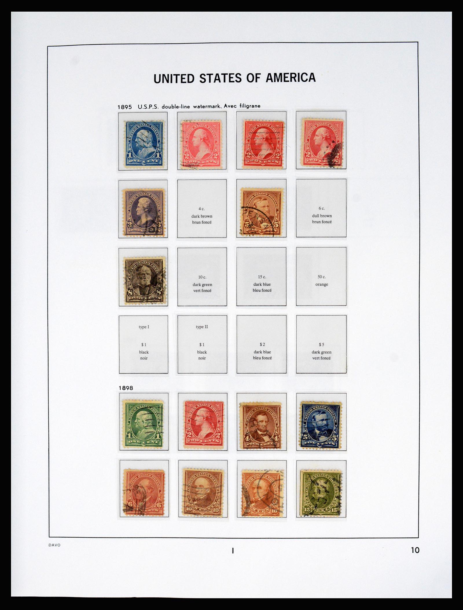 37166 012 - Stamp collection 37166 USA 1851-2008.