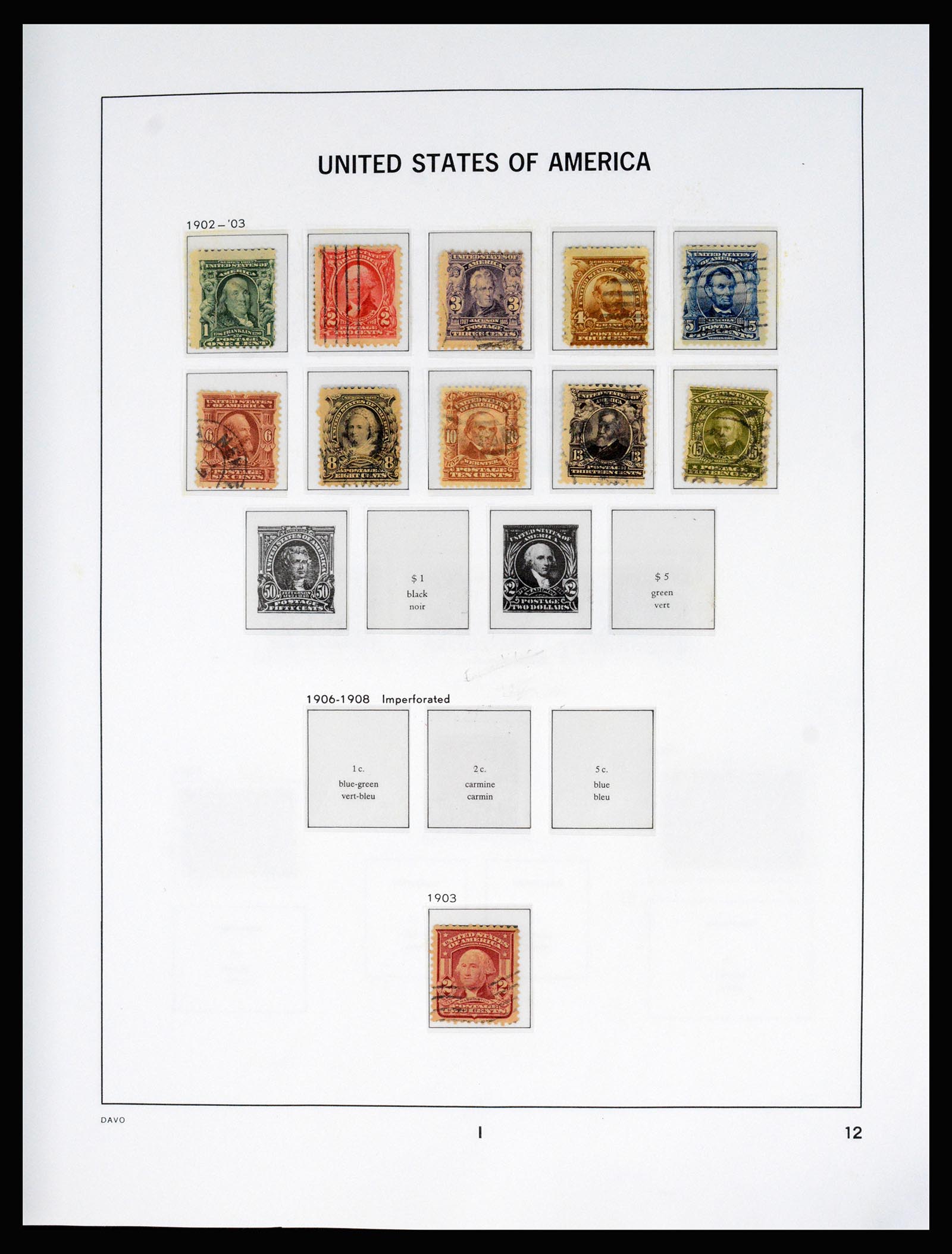 37166 014 - Postzegelverzameling 37166 USA 1851-2008.